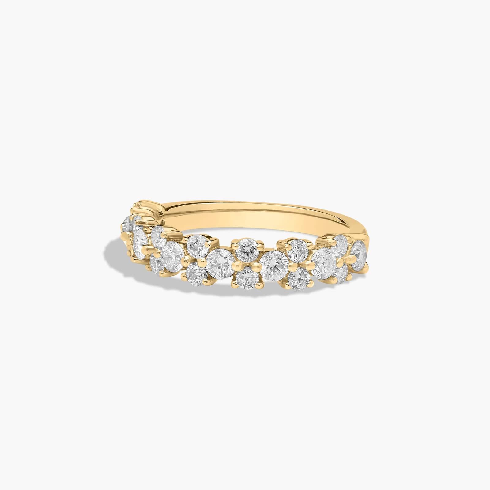 Butterfly Diamond Wedding Ring In 14K Yellow Gold (2.00mm) By James Allen