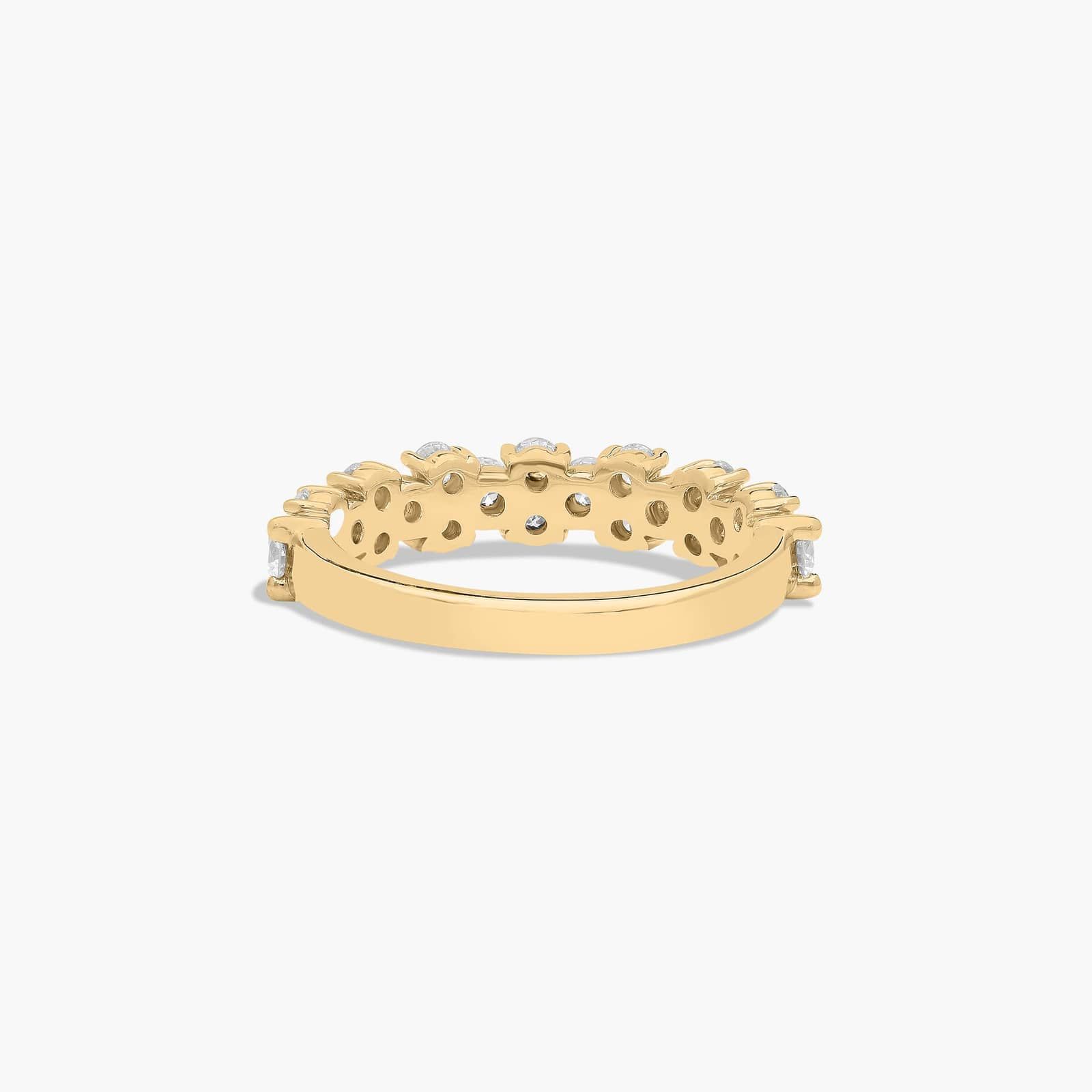 Butterfly Diamond Wedding Ring In 14K Yellow Gold (2.00mm) By James Allen