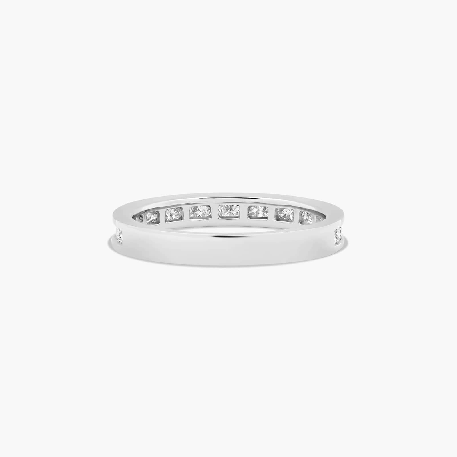 Channel Set Wedding Ring With 0.63 CTW Diamonds In 18K White Gold (2.80mm) By James Allen