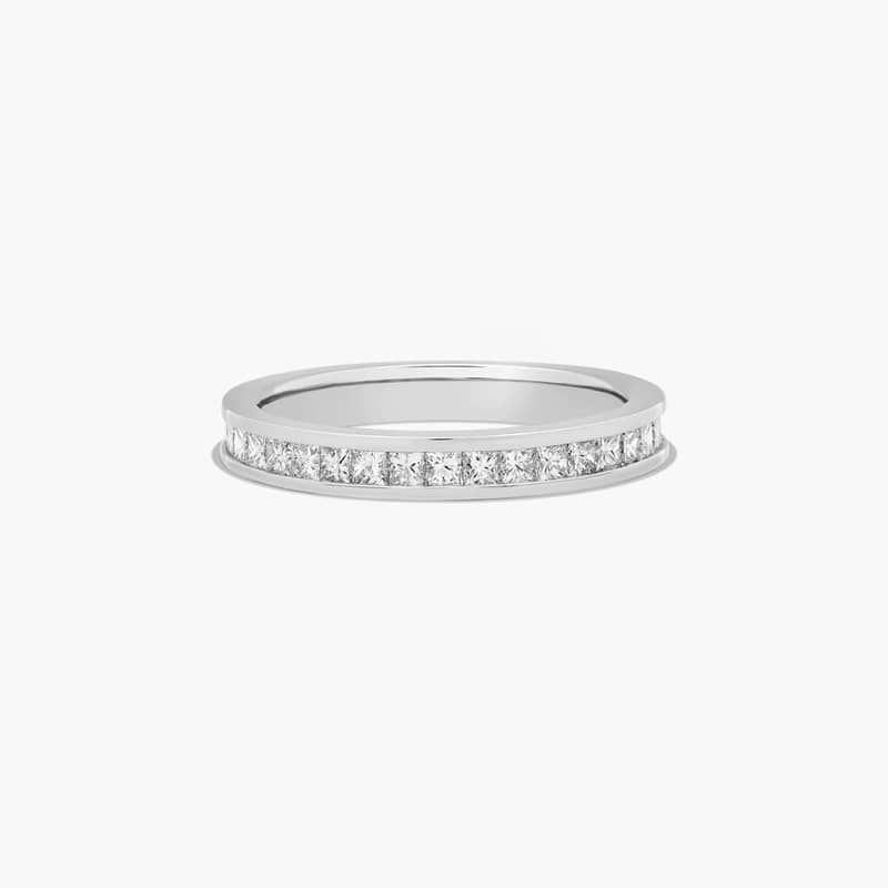 Channel Set Wedding Ring With 0.63 CTW Diamonds In 14K White Gold (2.80mm) By James Allen