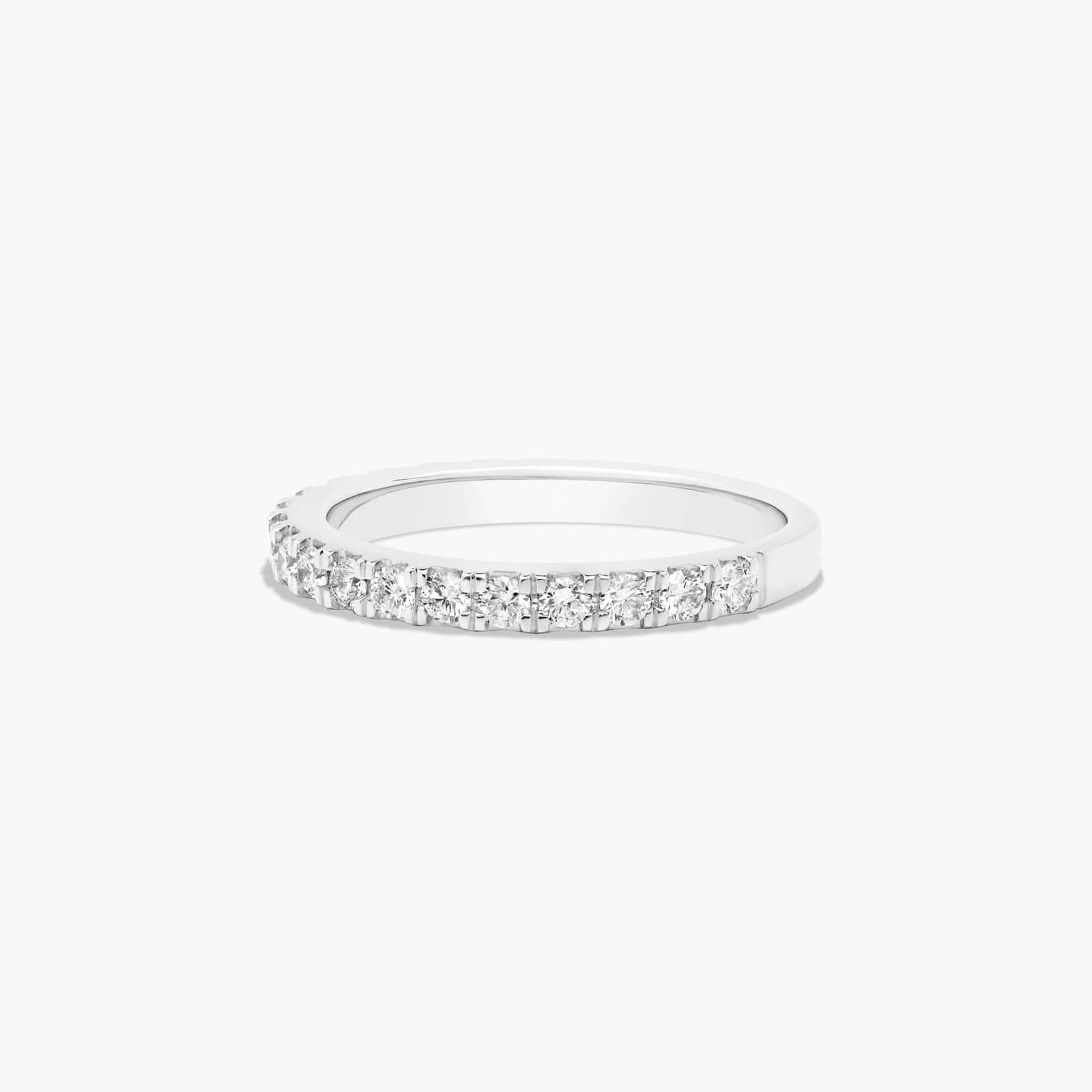 Split Prong Wedding Ring With 0.45 CTW Lab-Grown Diamonds In Platinum (2.00mm) By James Allen