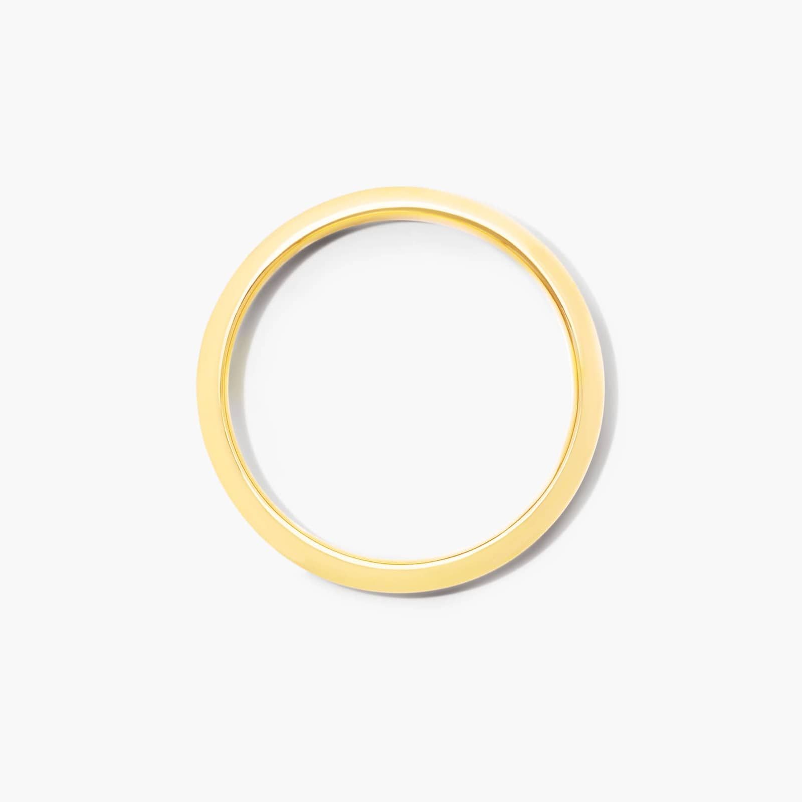 Knife Edge Wedding Ring In 14K Yellow Gold (2.50mm) By James Allen