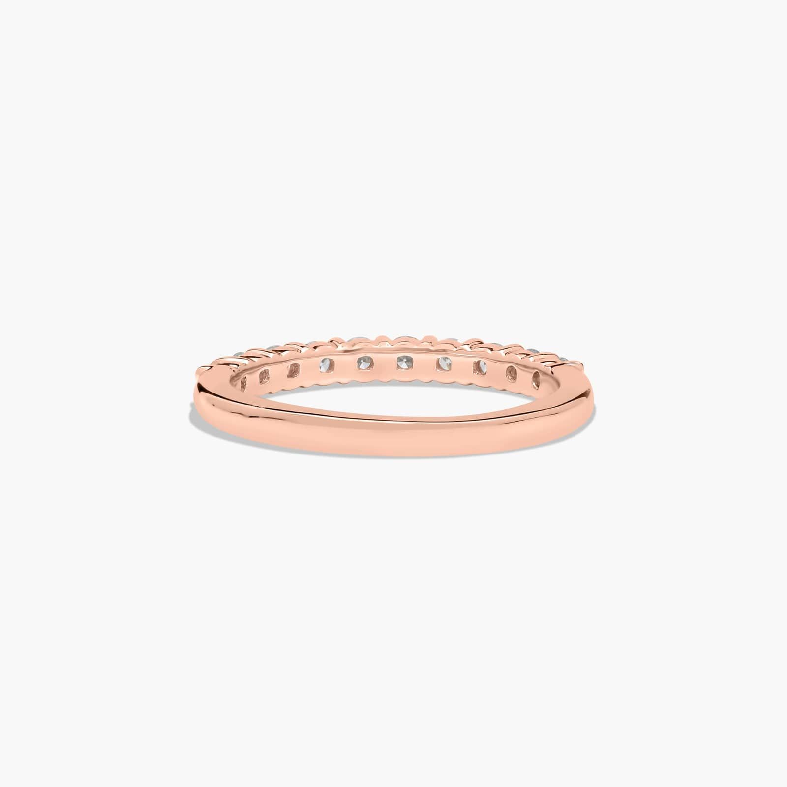 Prong Set Wedding Ring With 0.3 CTW Diamonds In 14K Rose Gold (2.00mm) By James Allen