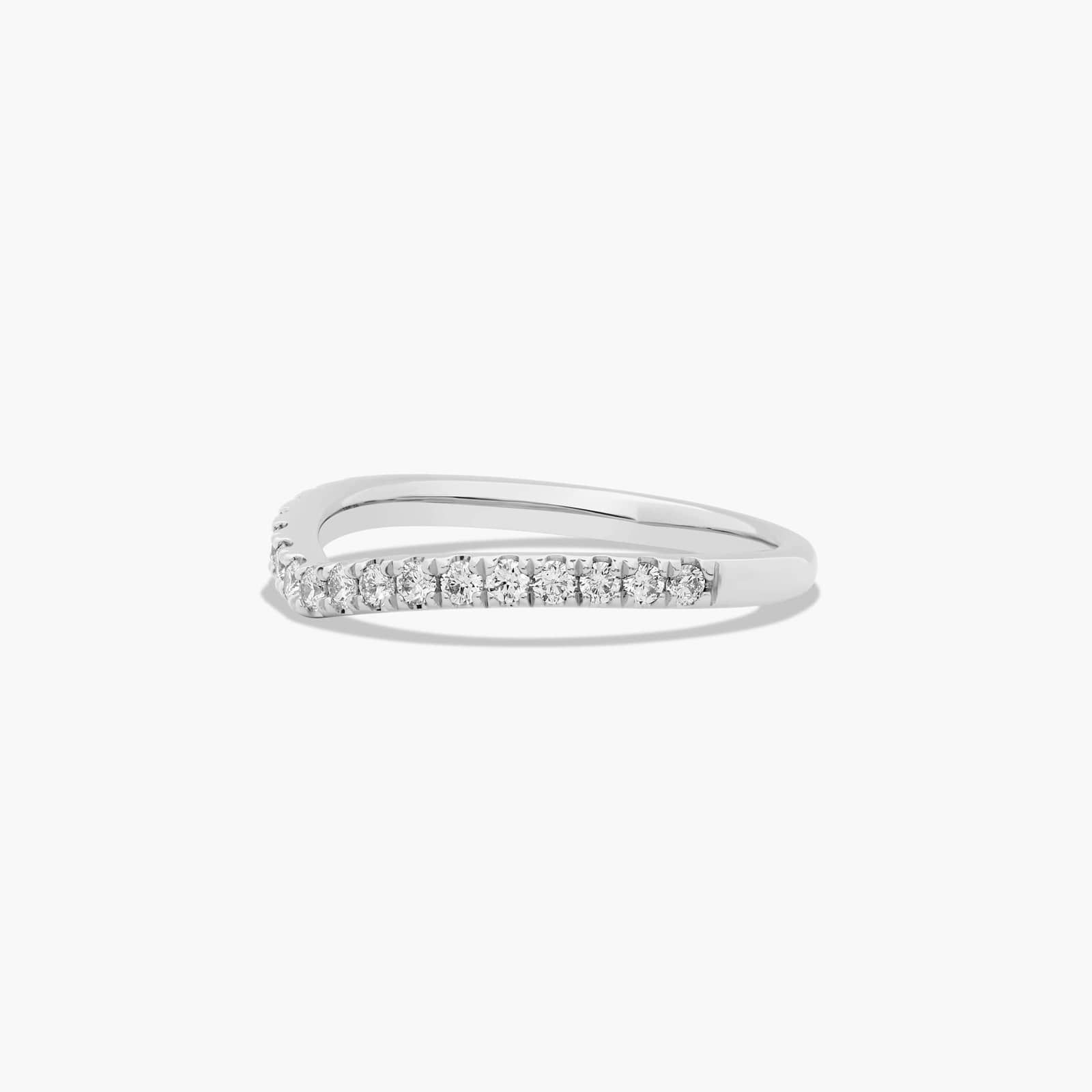 Petite Tiara Diamond Wedding Ring In 14K White Gold (2.00mm) By James Allen