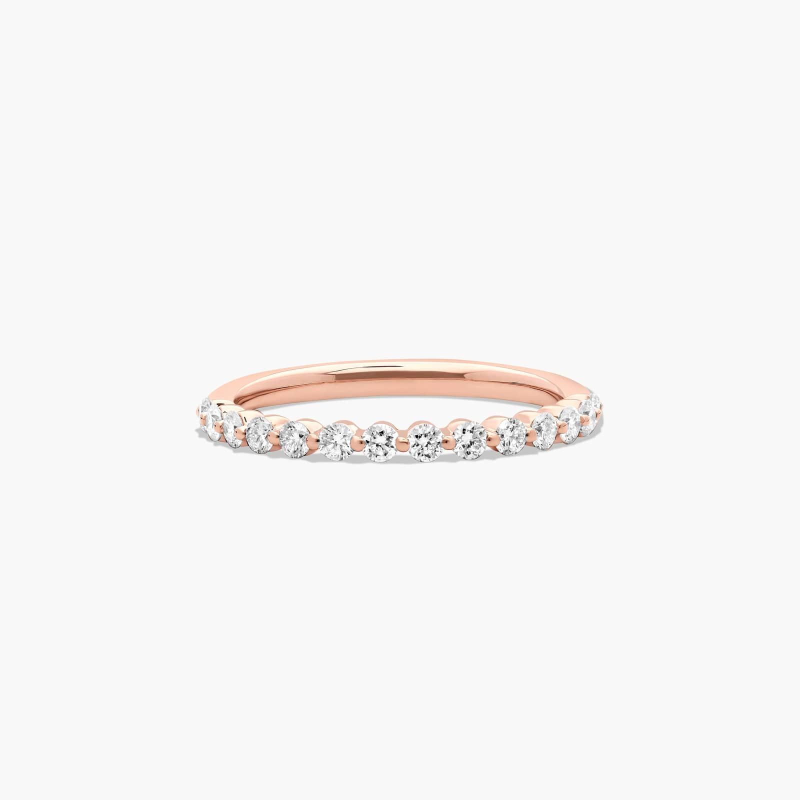 Escalade Lab-Grown Diamond Wedding Ring In 14K Rose Gold (2.00mm) By James Allen