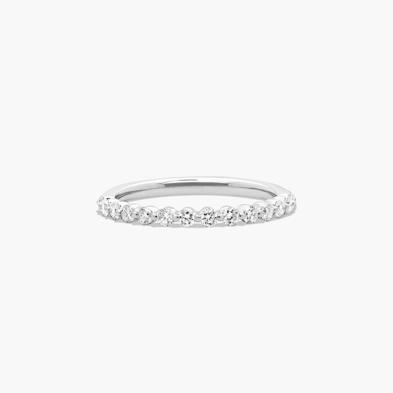 Escalade Lab-Grown Diamond Wedding Ring In 14K White Gold (2.00mm) By James Allen