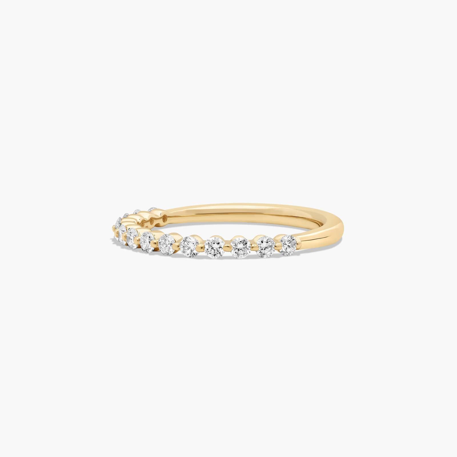 Escalade Diamond Wedding Ring In 14K Yellow Gold (2.00mm) By James Allen