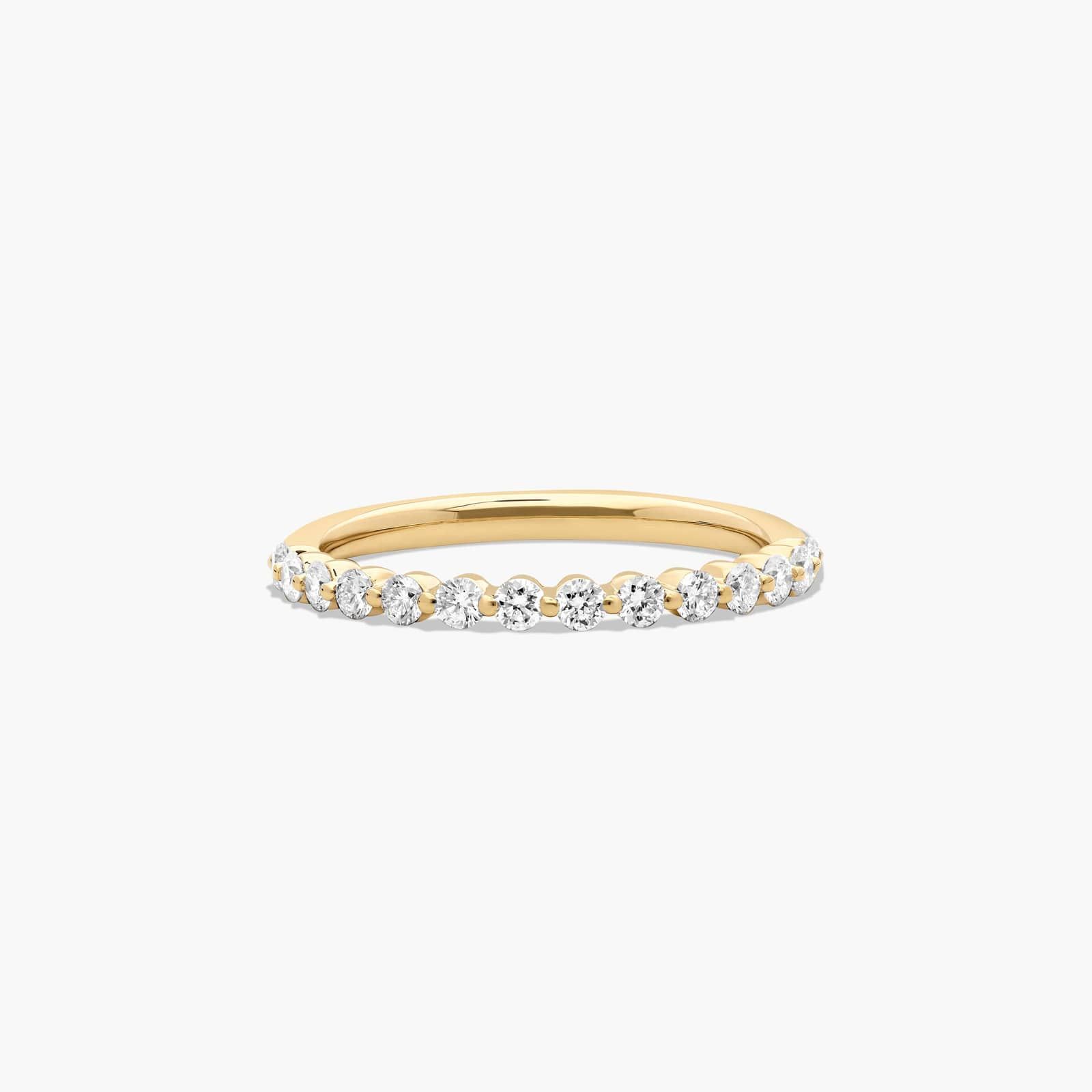 Escalade Lab-Grown Diamond Wedding Ring In 14K Yellow Gold (2.00mm) By James Allen