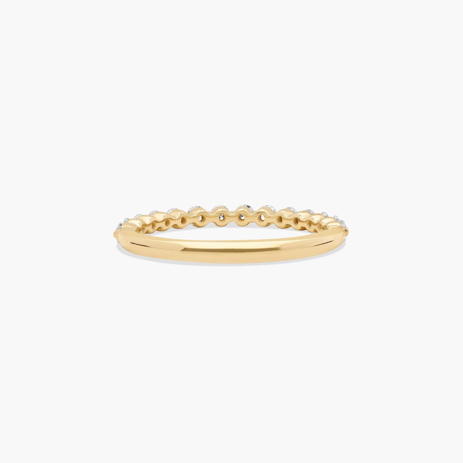 Escalade Lab-Grown Diamond Wedding Ring In 18K Yellow Gold (2.00mm) By James Allen