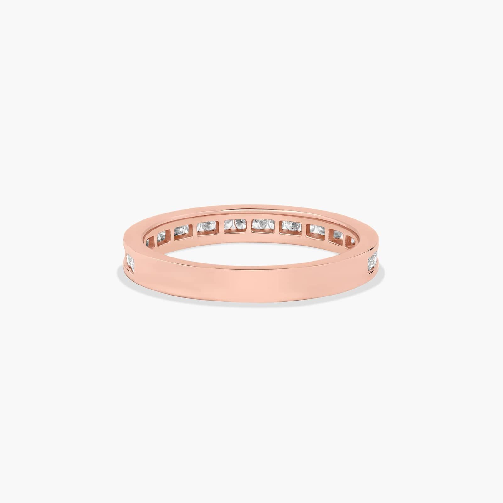 Channel Set Wedding Ring With 0.25 CTW Diamonds In 14K Rose Gold (2.50mm) By James Allen