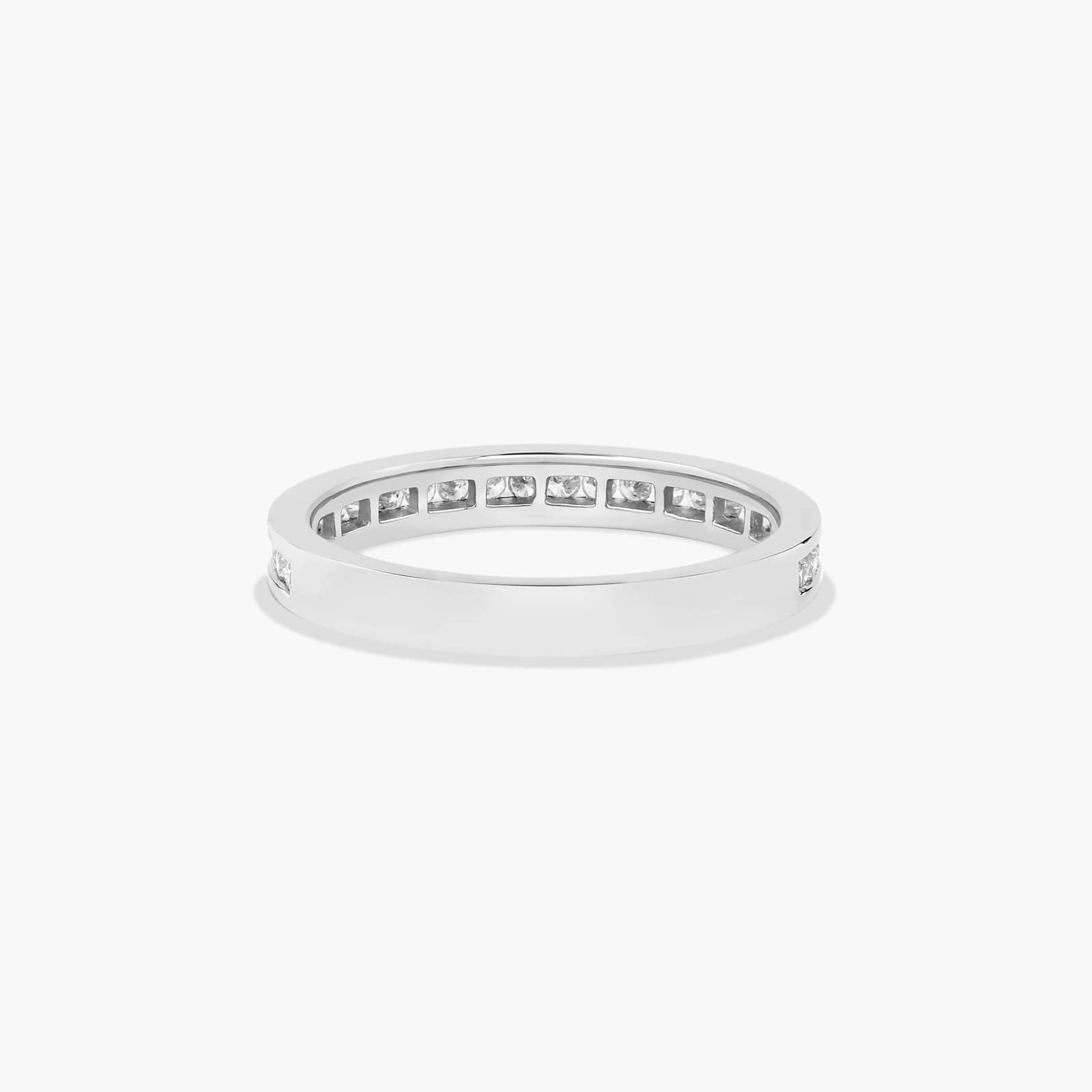 Channel Set Wedding Ring With 0.25 CTW Diamonds In 14K White Gold (2.50mm) By James Allen