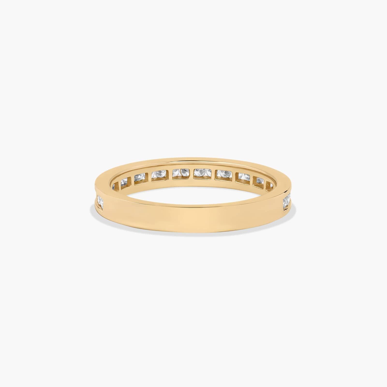 Channel Set Wedding Ring With 0.25 CTW Diamonds In 14K Yellow Gold (2.50mm) By James Allen