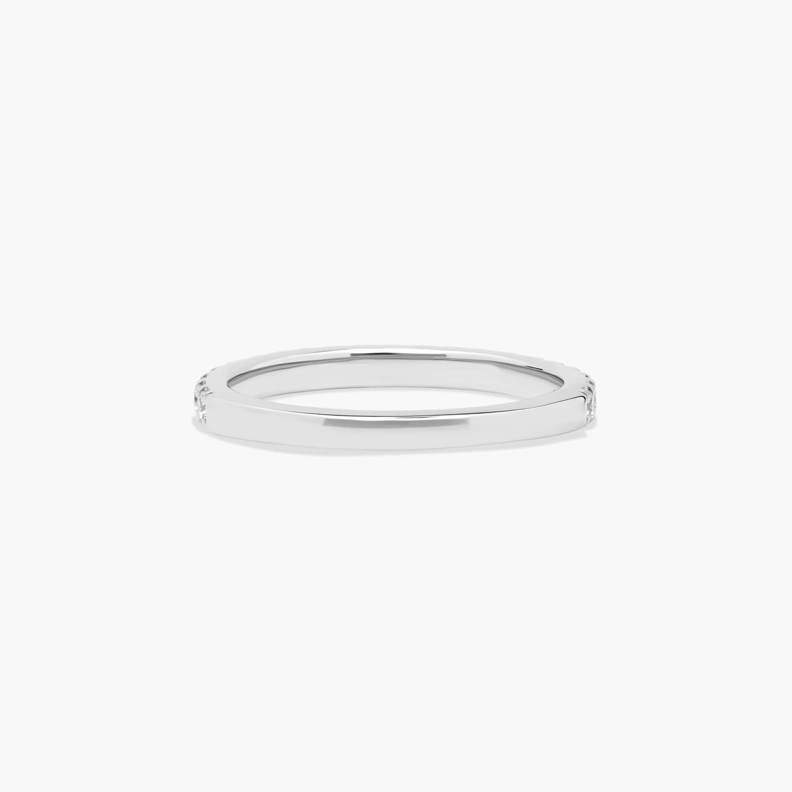 Common Prong Wedding Ring With 0.33 CTW Diamonds In Platinum (1.50mm) By James Allen
