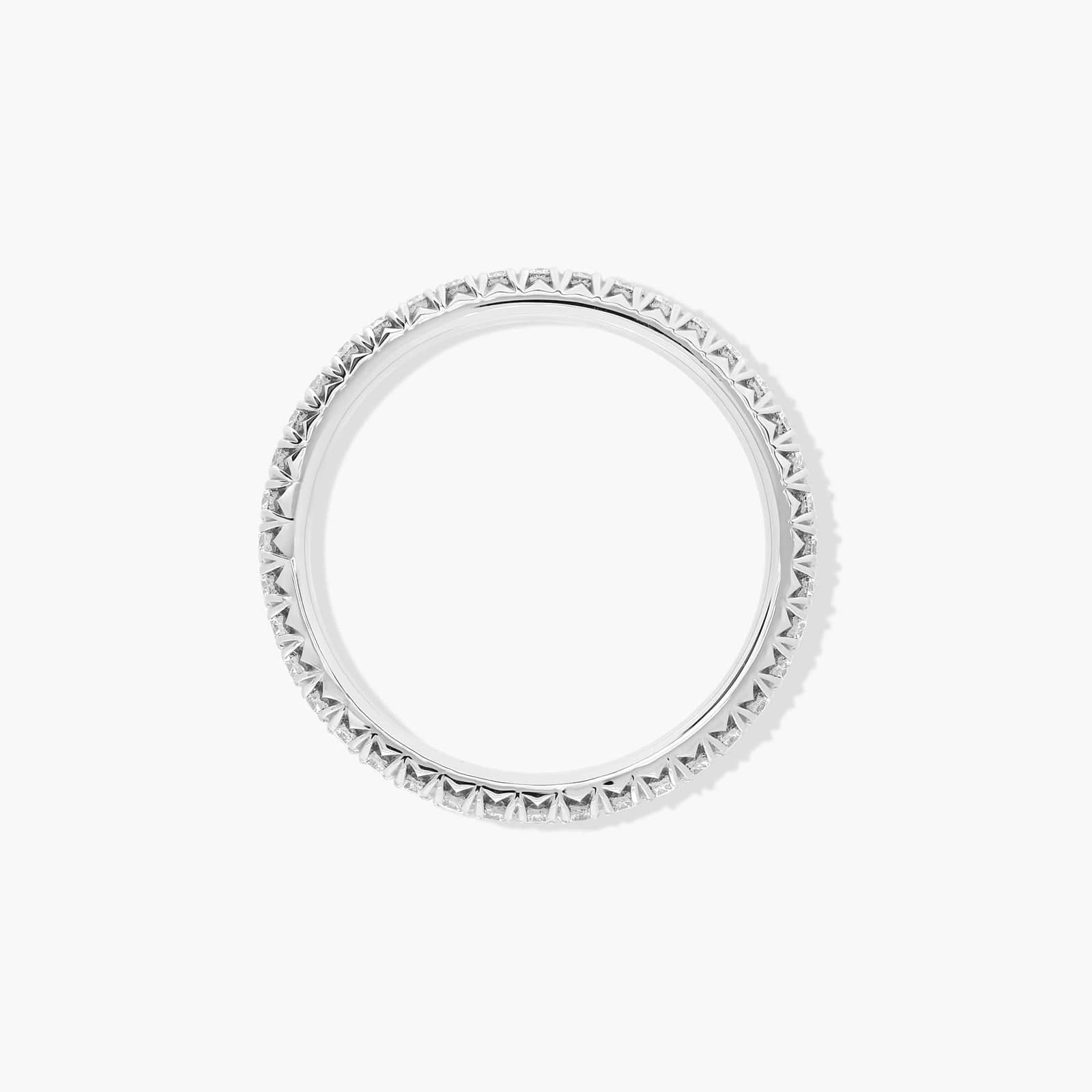 Eternity Ring With Round Diamonds In 14K White Gold (2.00mm) By James Allen