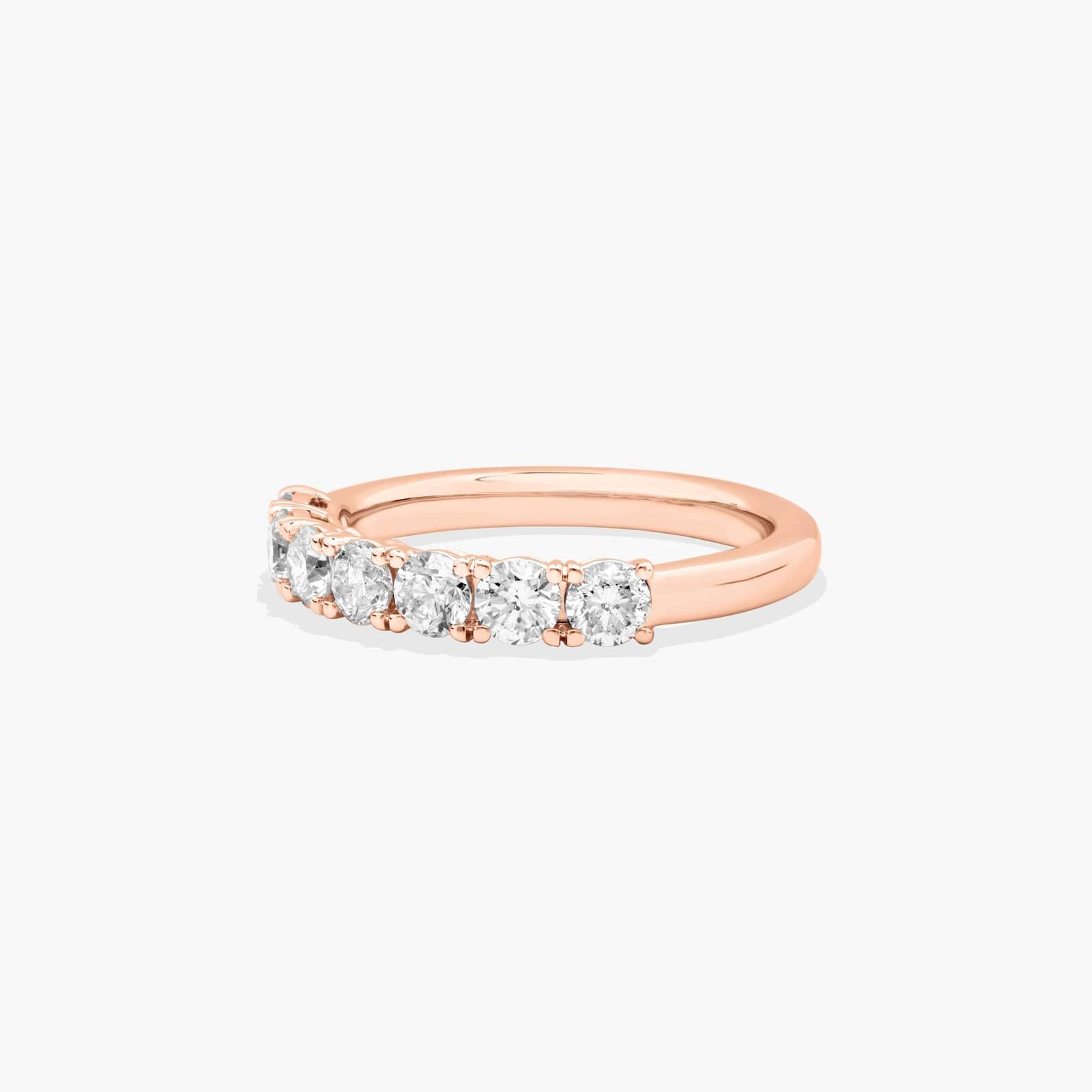 Prong Set Wedding Ring With 1 CTW Diamonds In 14K Rose Gold (2.00mm) By James Allen