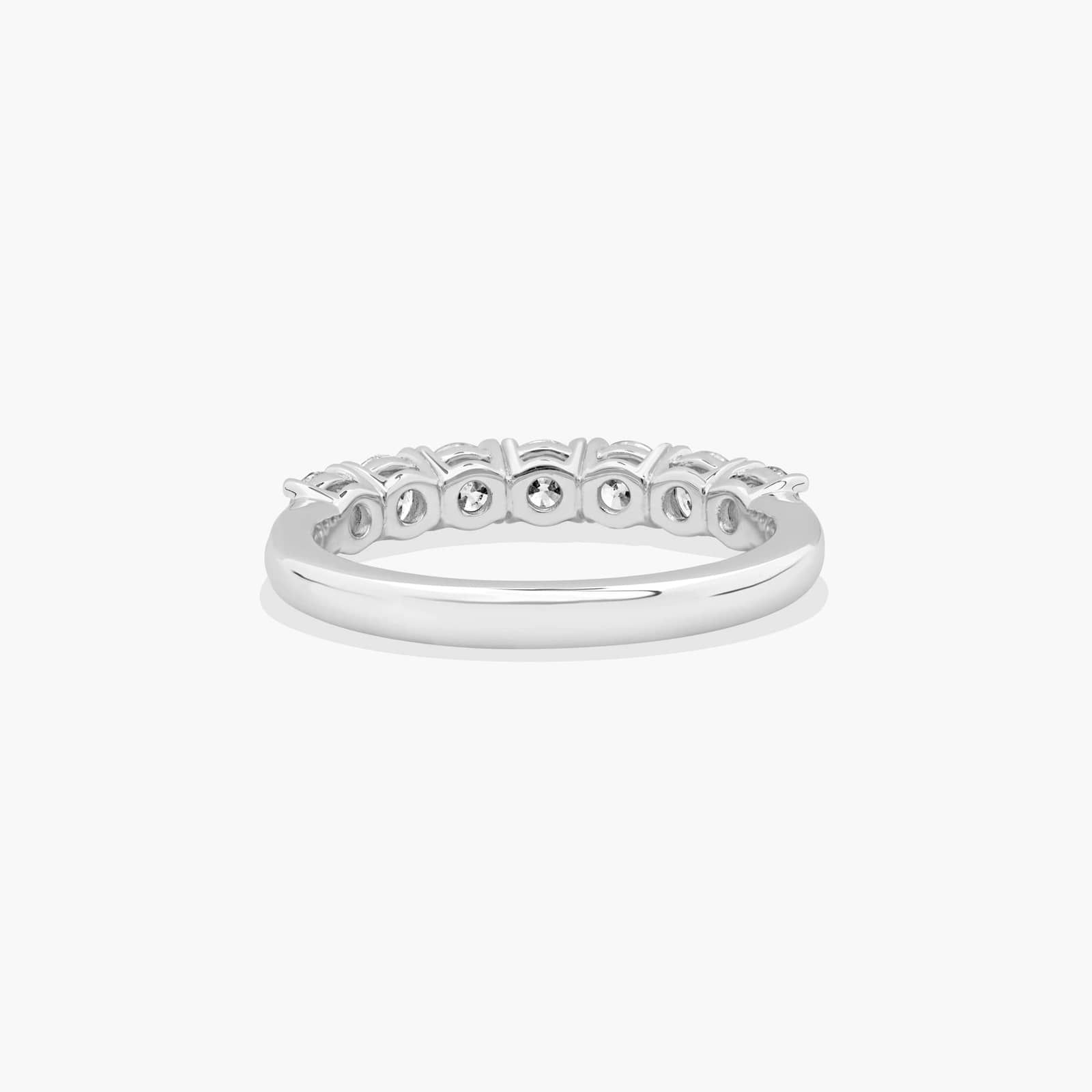 Prong Set Wedding Ring With 1 CTW Diamonds In 18K White Gold (2.00mm) By James Allen