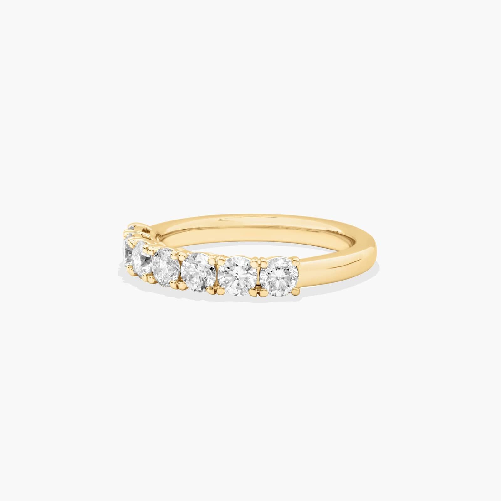 Prong Set Wedding Ring With 1 CTW Diamonds In 18K Yellow Gold (2.00mm) By James Allen