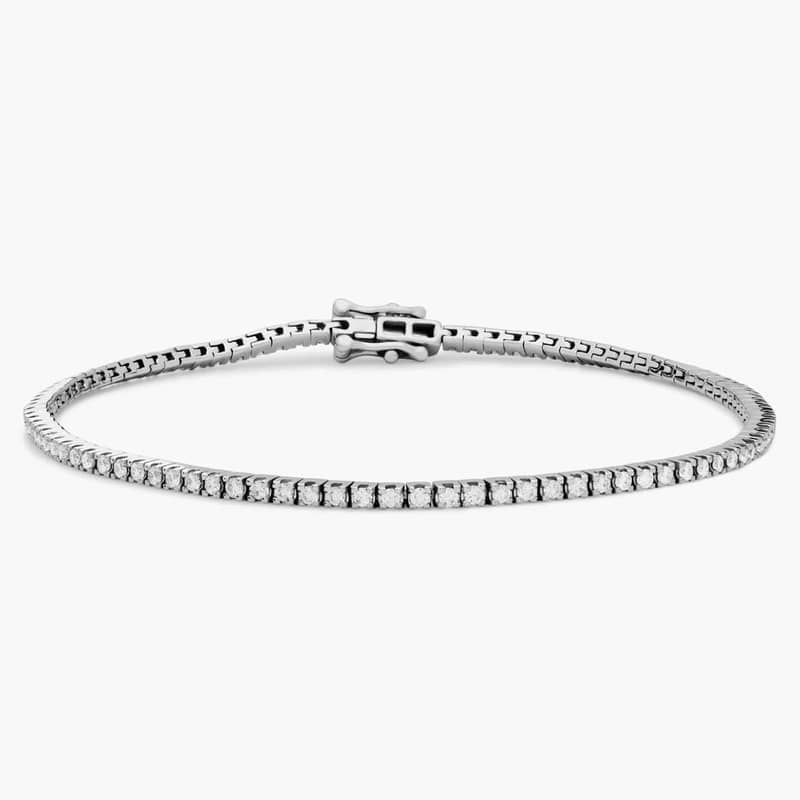 Diamond Tennis Bracelet in 14k White Gold (1 ct. tw.)