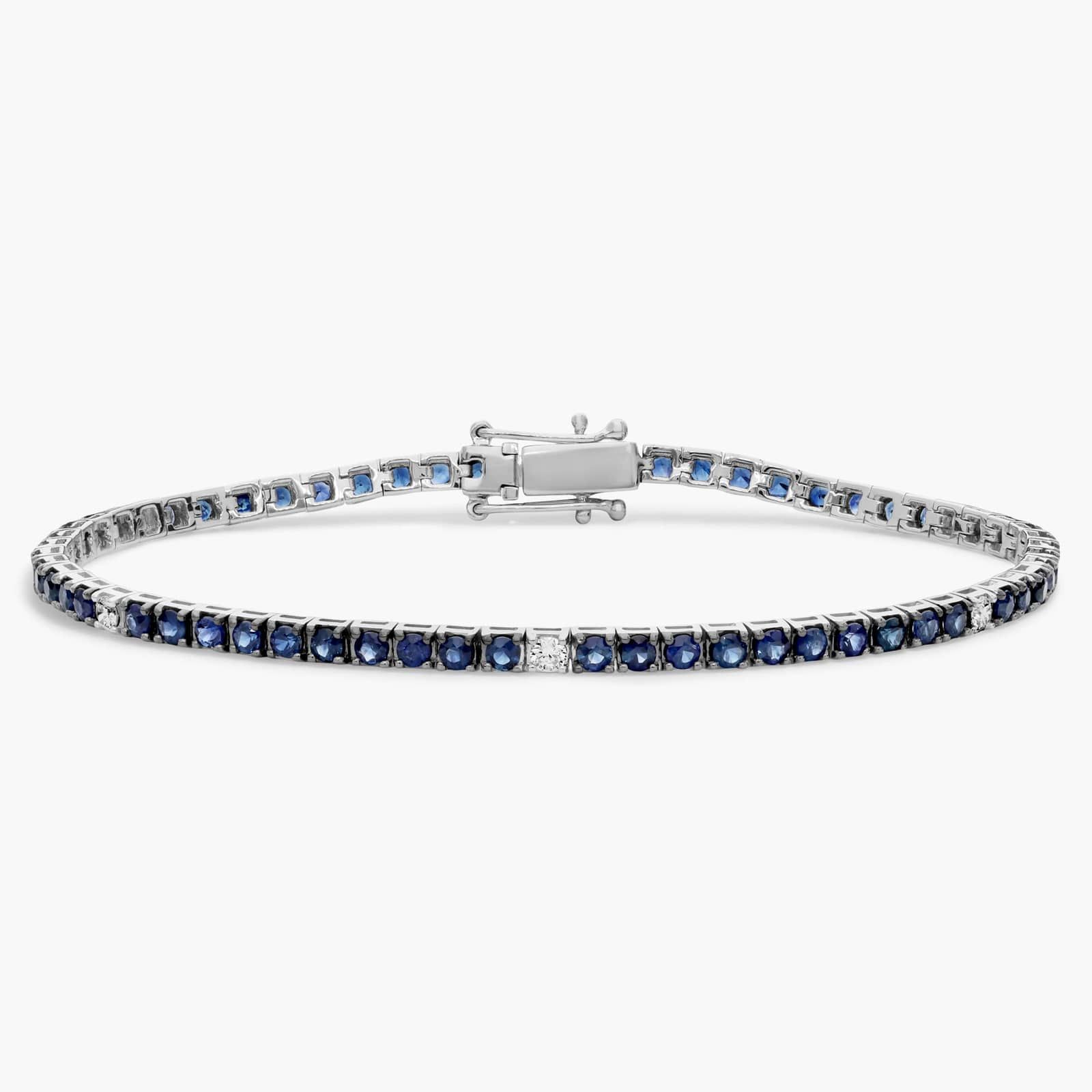 Elegant Sapphire Tennis Bracelet for Women – Timeless Style and Sparkle