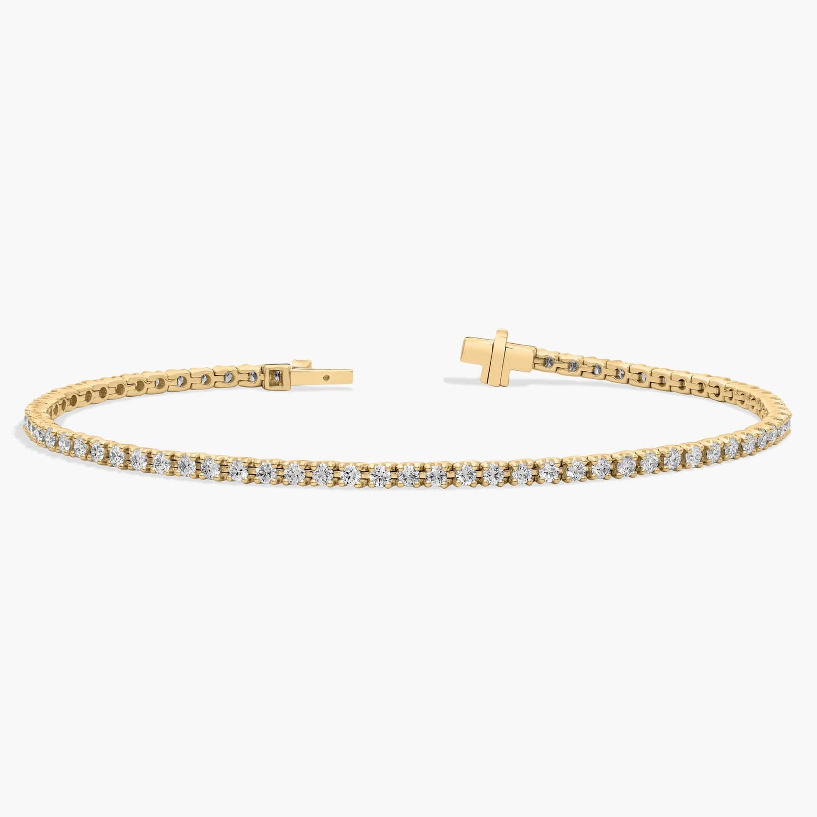 Luna Diamond Tennis Bracelet in 14k Yellow Gold (2 Ct. Tw.)
