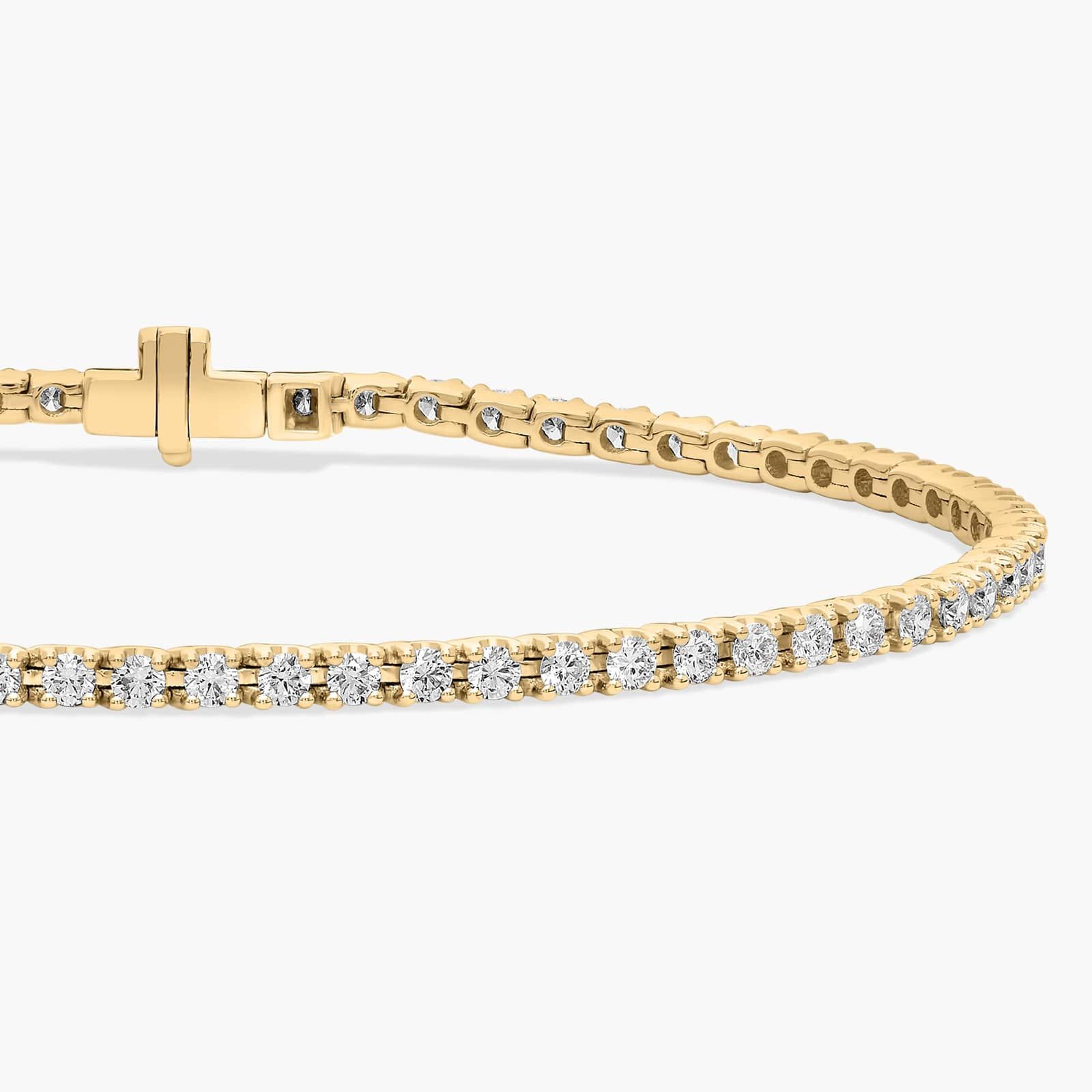 Luna Diamond Tennis Bracelet in 14k Yellow Gold (2 Ct. Tw.)