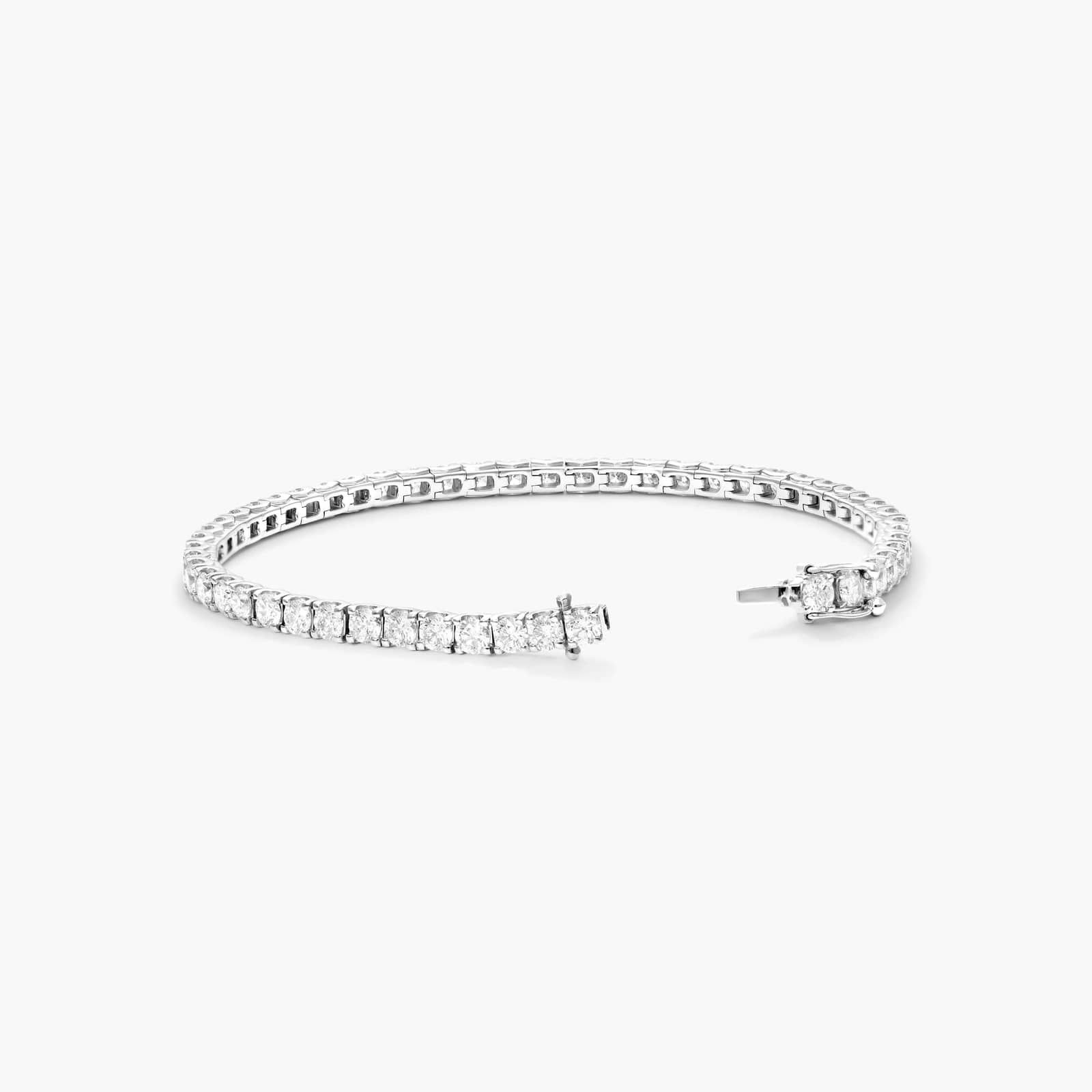Tennis Bracelet With 2 CTW Diamonds In 14K White Gold By James Allen