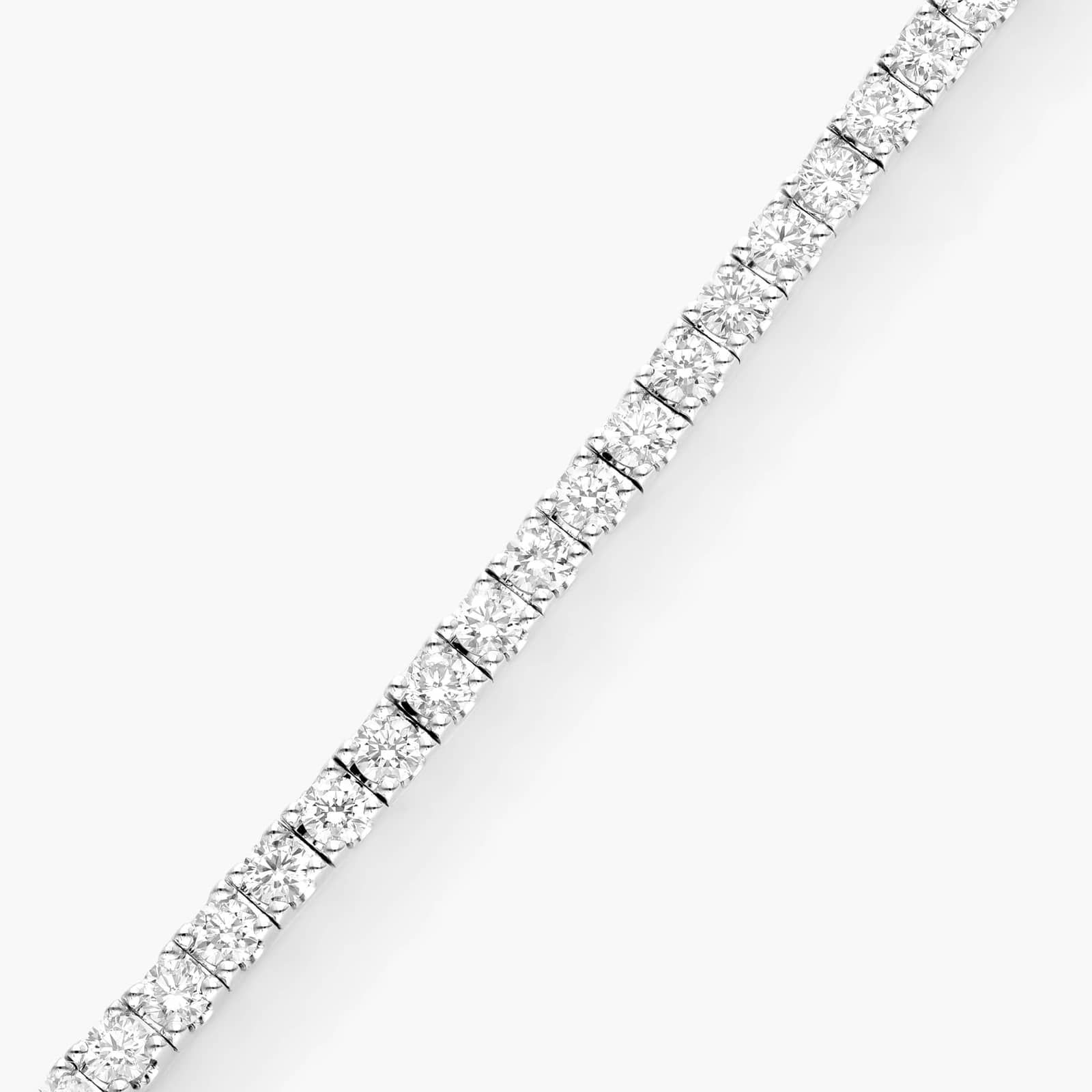 Tennis Bracelet With 3 CTW Diamonds In 14K White Gold By James Allen