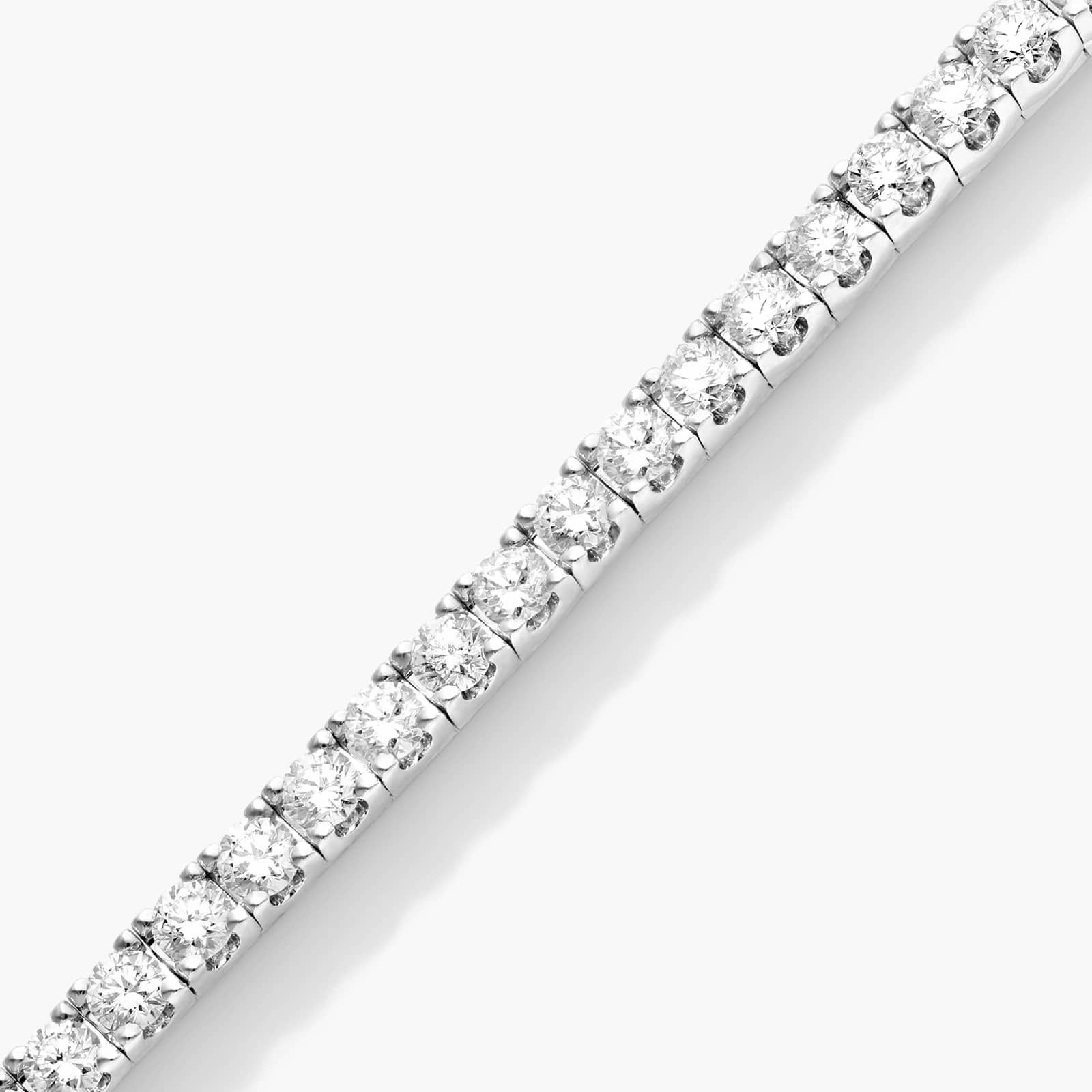 Tennis Bracelet With 4 CTW Diamonds In 14K White Gold By James Allen