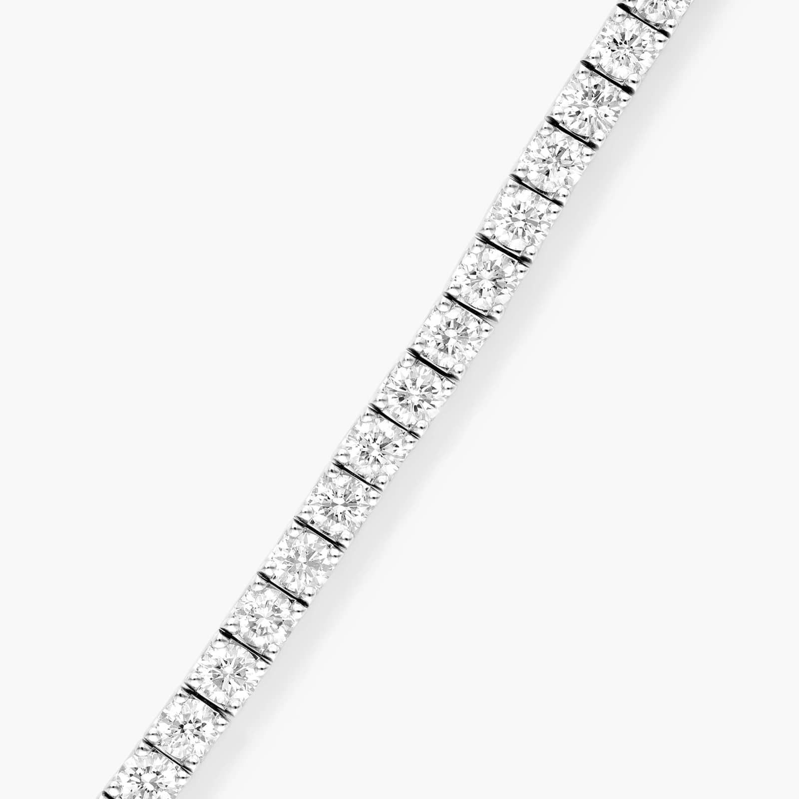 Tennis Bracelet With 6 CTW Diamonds In 14K White Gold By James Allen