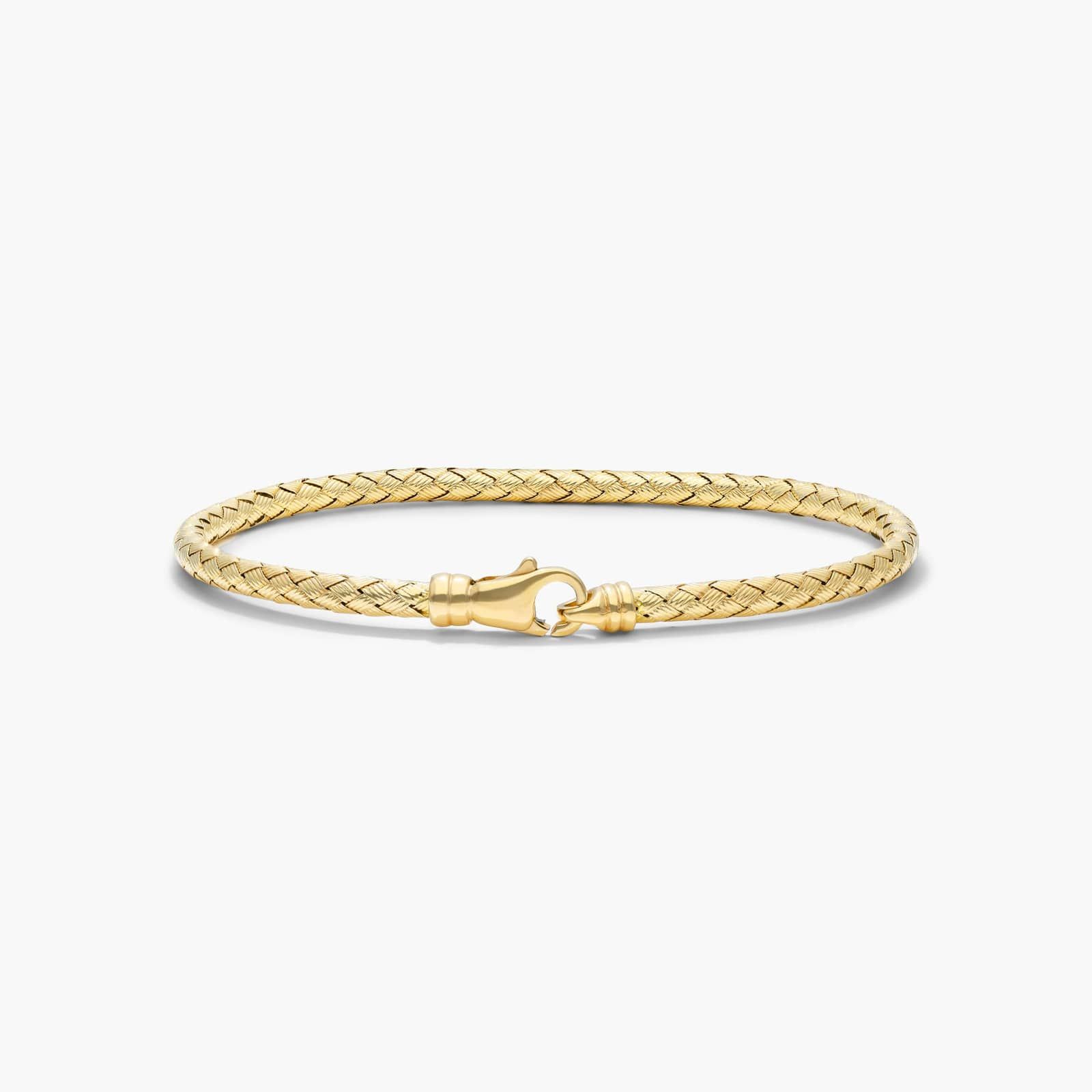 Woven Bracelet In 14K Yellow Gold By James Allen