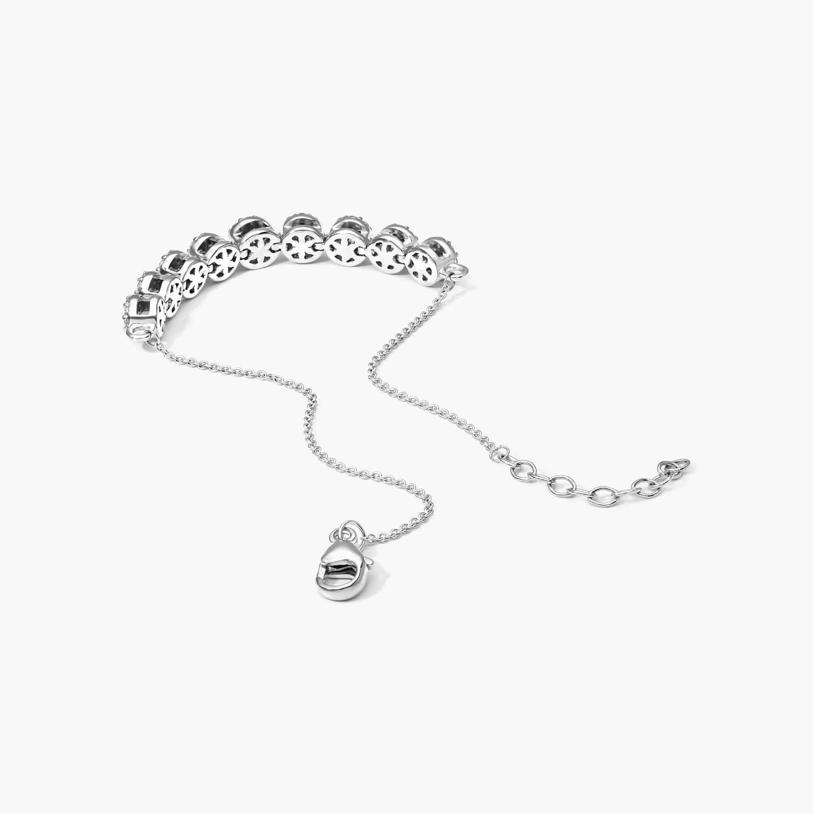 Composite Lab-Grown Diamond Bracelet In 14K White Gold By James Allen