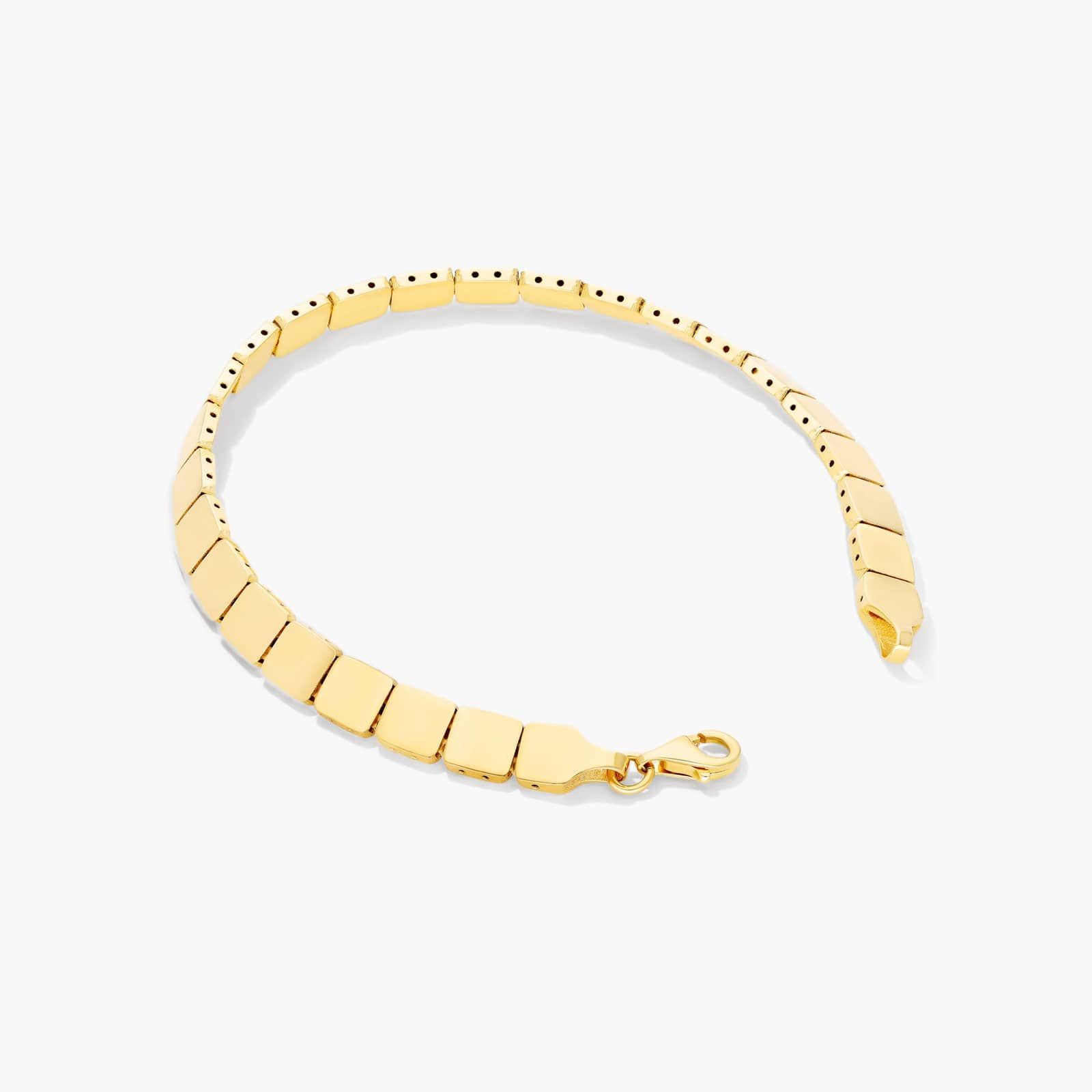Square Bracelet In 14K Yellow Gold By James Allen