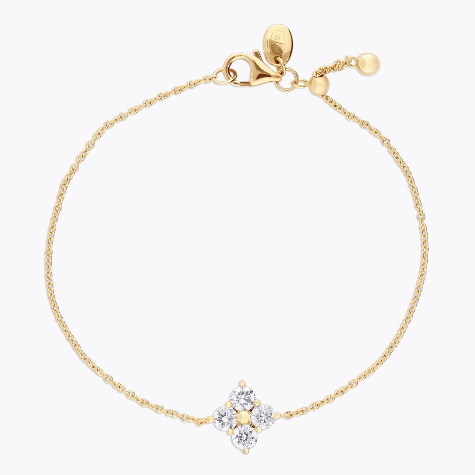 Lab-Grown Diamond Chain Bracelet in 14K Yellow Gold (3/4 ct. tw.)