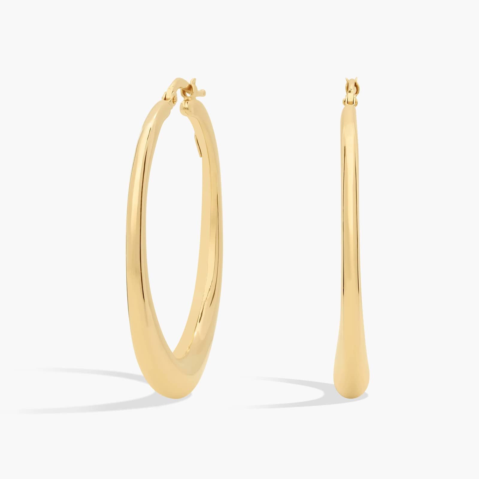 Blue nile fashion gold hoops