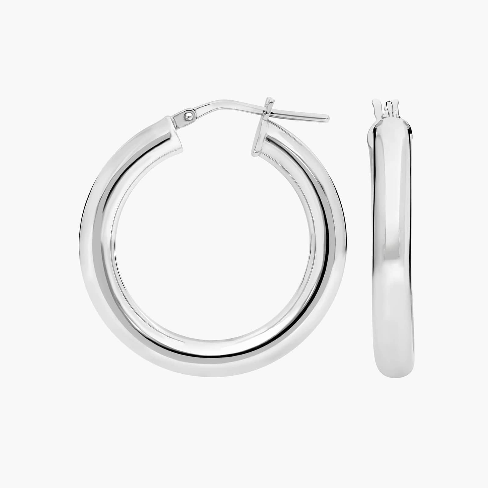 Sterling Silver Hoop Earrings
