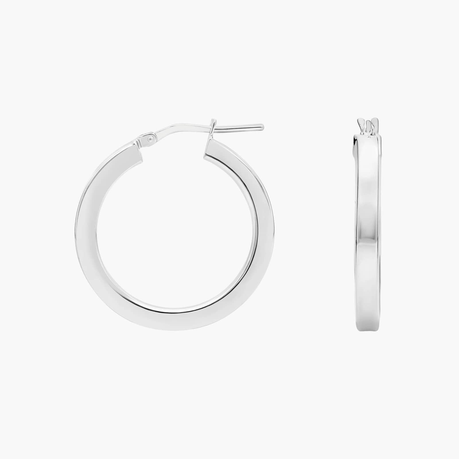 Sterling Silver Hoop Earrings