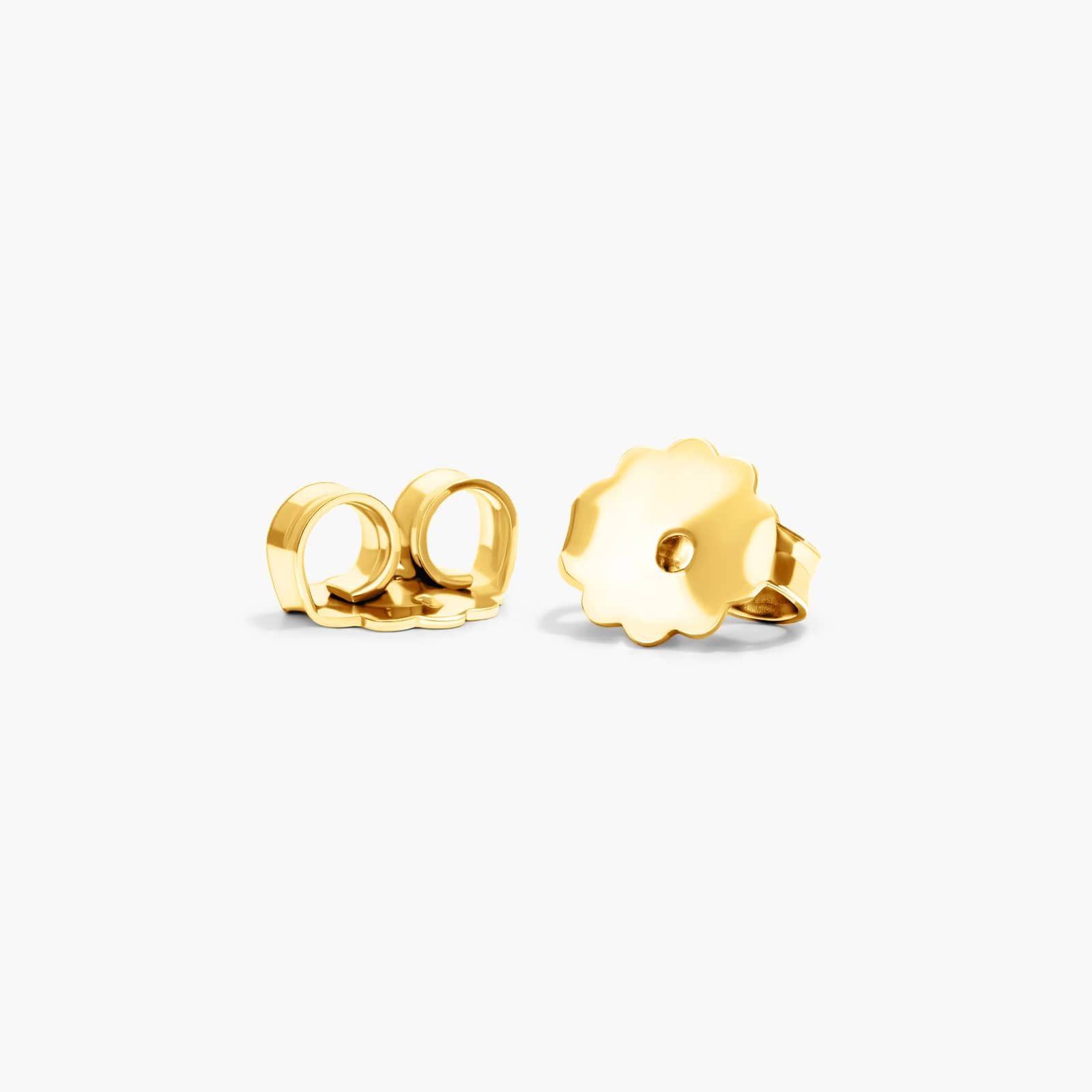 Azalea Lab-Grown Diamond Stud Earrings In 14K Yellow Gold