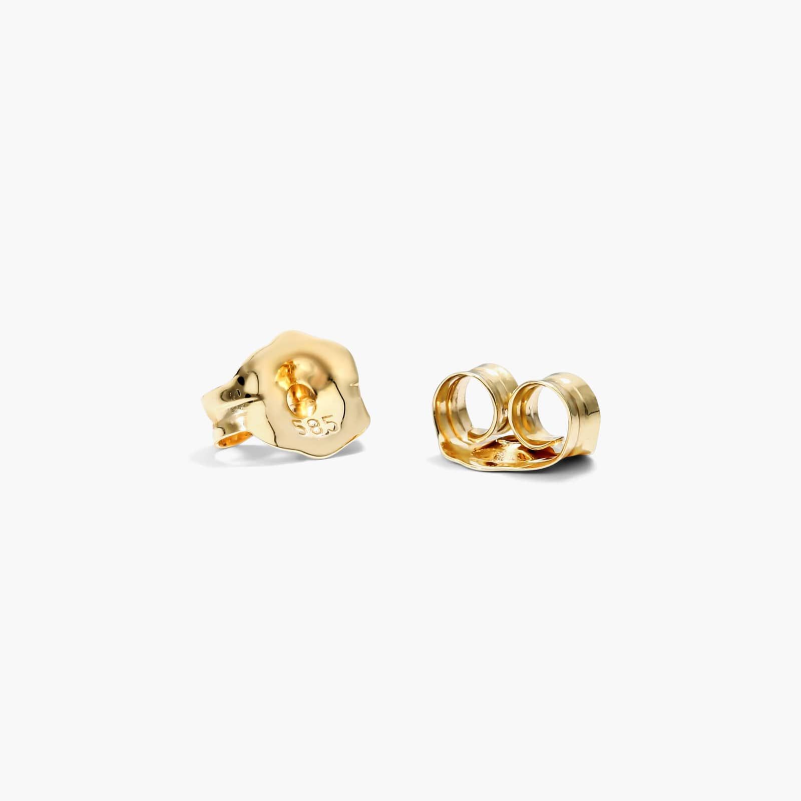 Petite Butterfly Diamond Earrings In 14K Yellow Gold By James Allen
