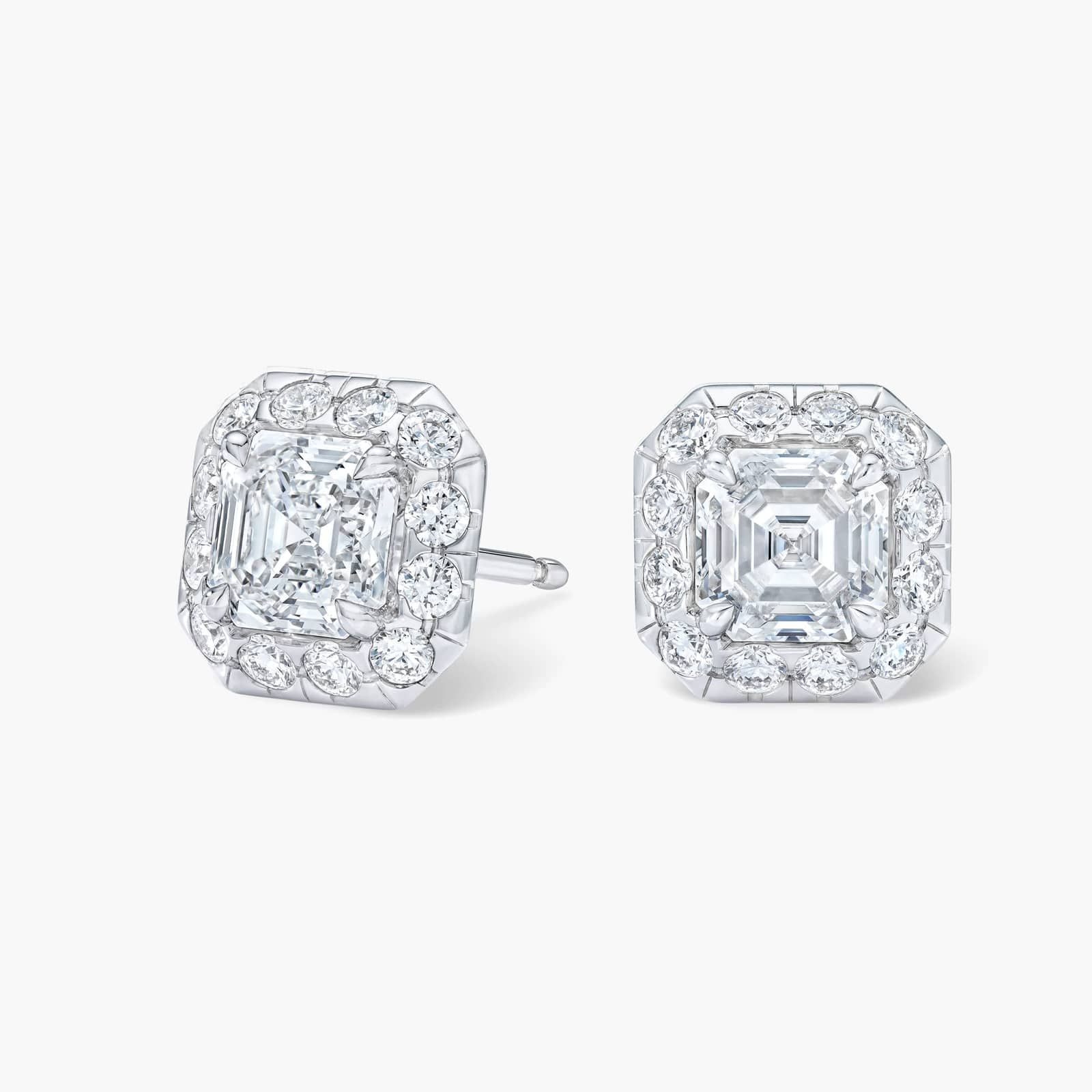 SIX BY ROYAL ASSCHER, Royal Asscher Cut Earrings