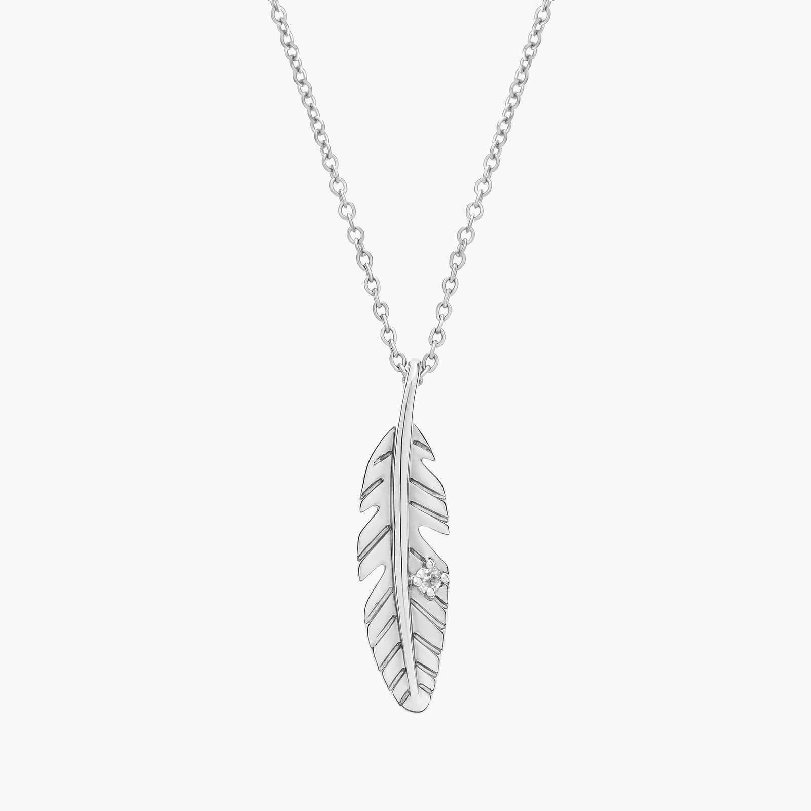 Feather selling pendant