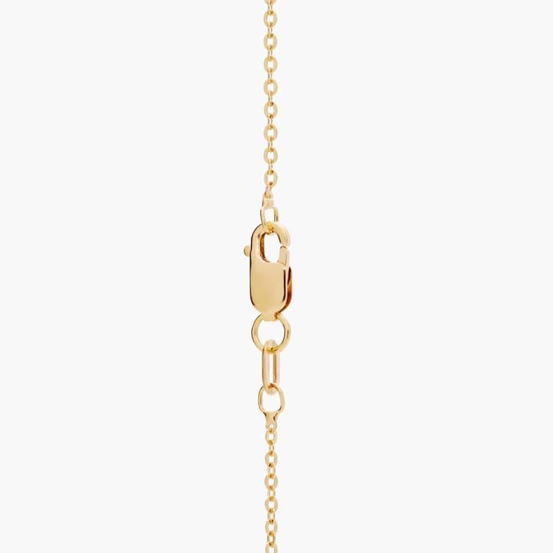 20" Cable Chain in 14k Yellow Gold  (1.15mm)
