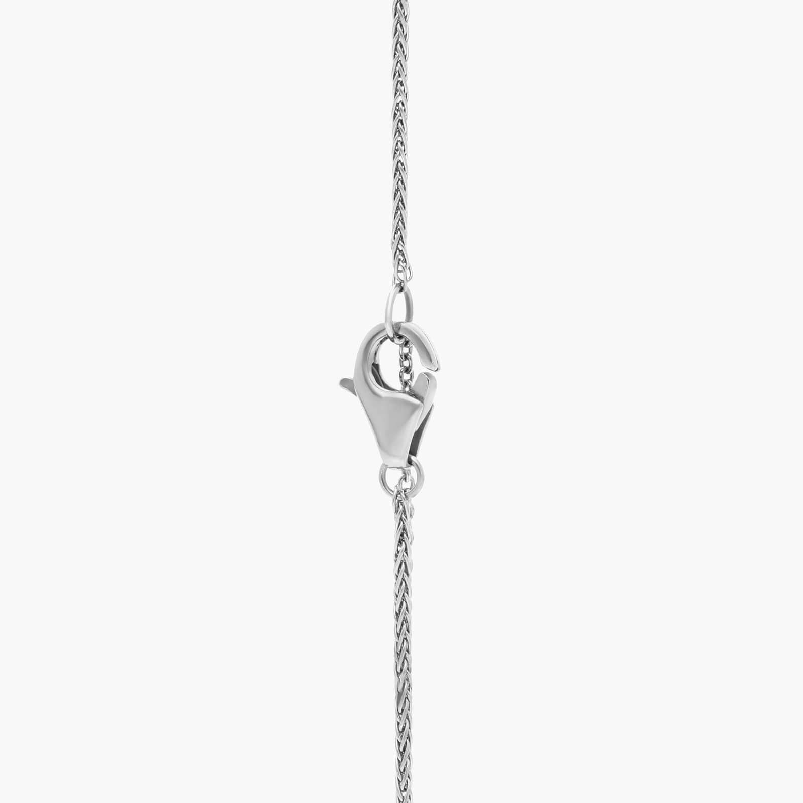 Blue Nile Signature Seven-Stone Princess-Cut Diamond Pendant in Platinum (1 ct. tw.)