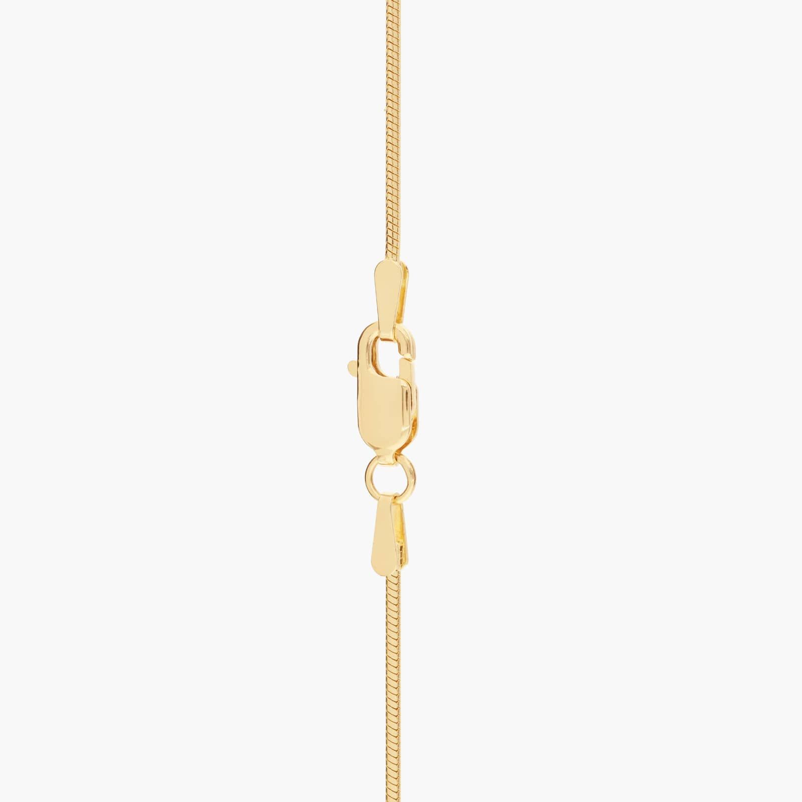 14kt Diamond Cut Round Snake Chain Necklace – Choose Yellow Or White Gold – 16, 18, Or 20 Inch