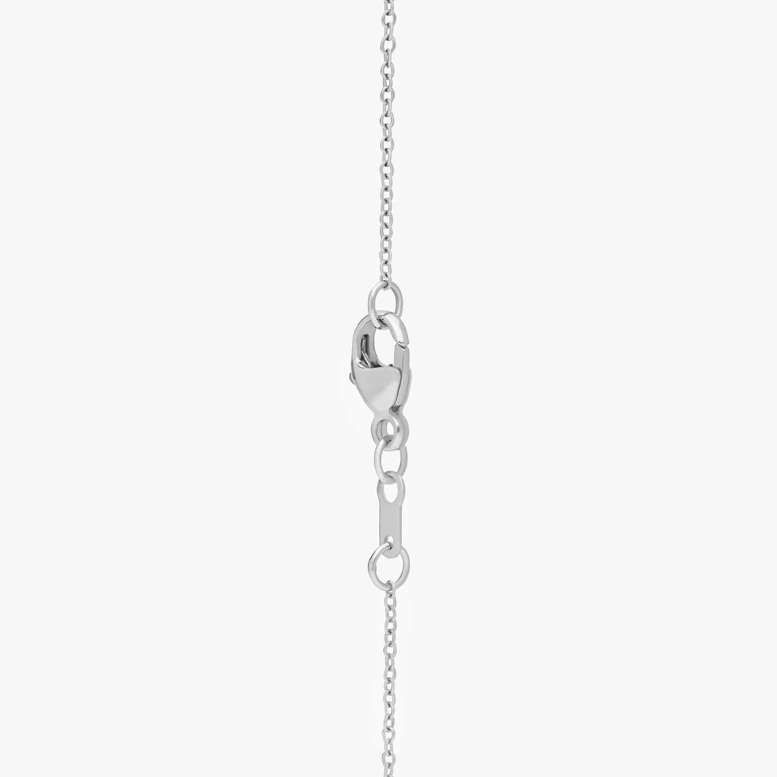 Freshwater Cultured Pearl and Diamond Pendant in 14k White Gold (7.0-7.5mm)