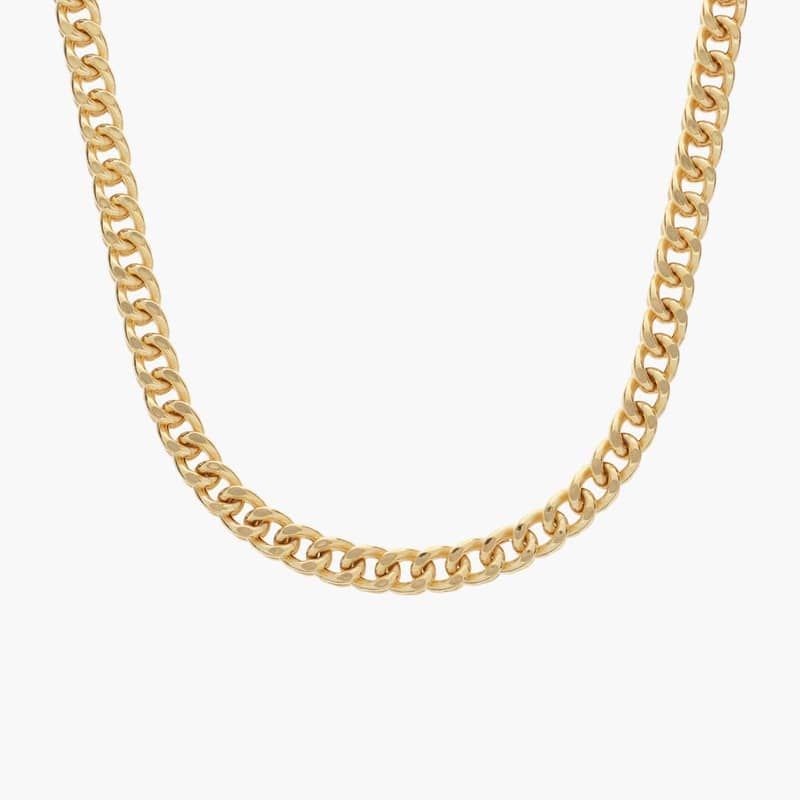 18" Franco Chain in 14k Yellow Gold (3 mm)