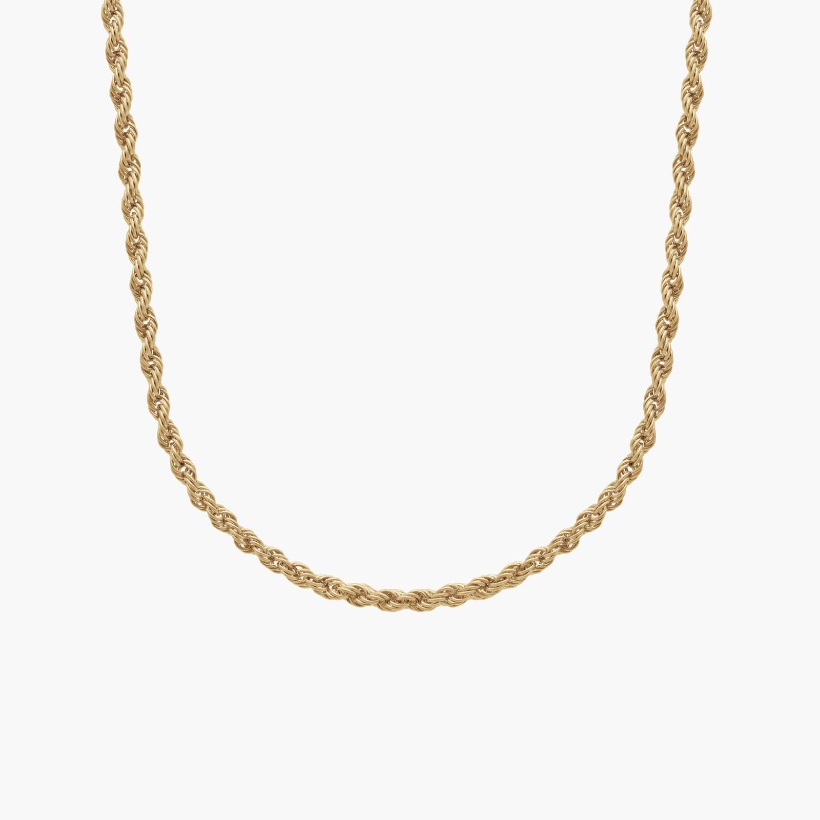 Selling Sold gold Rope style necklace