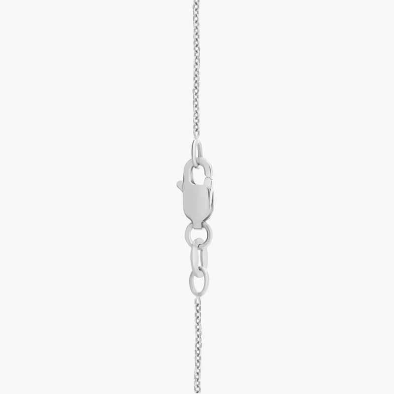 Freshwater Cultured Pearl Diamond Pendant in 14k White Gold (7.5-8mm)