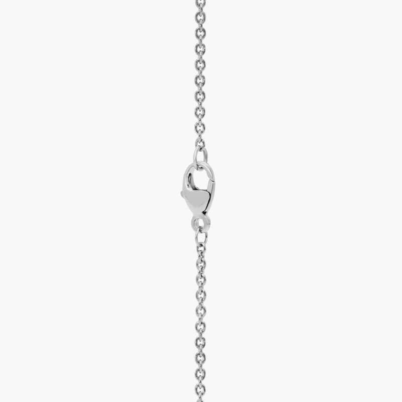 Illusion Lab-Grown Diamond Necklace In 14K White Gold
