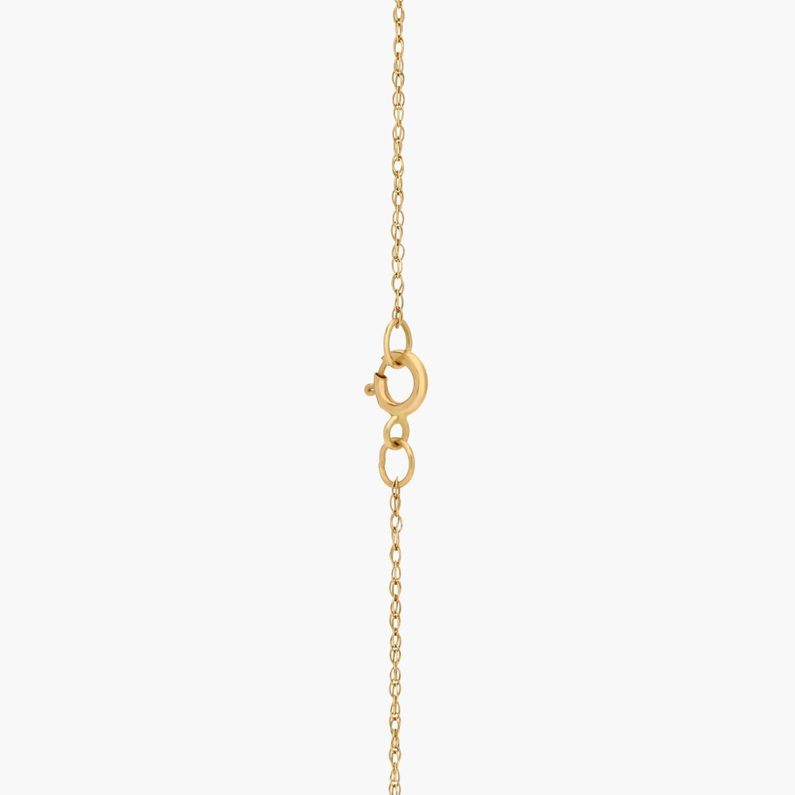 Cross Necklace in 14K Yellow Gold