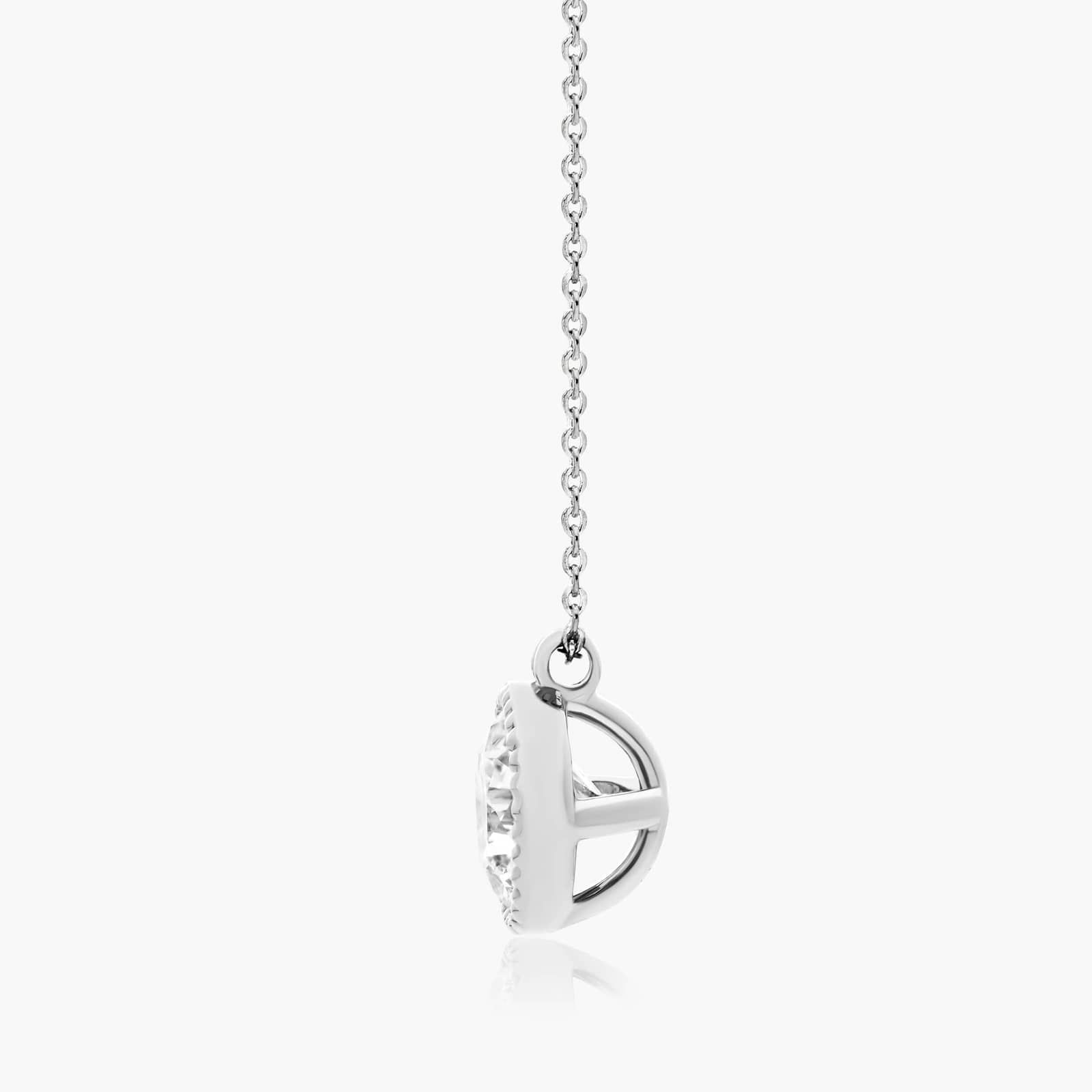 Platinum Milgrain Bezel Diamond Pendant (0.50 CTW - H-I / SI1-SI2) By James Allen